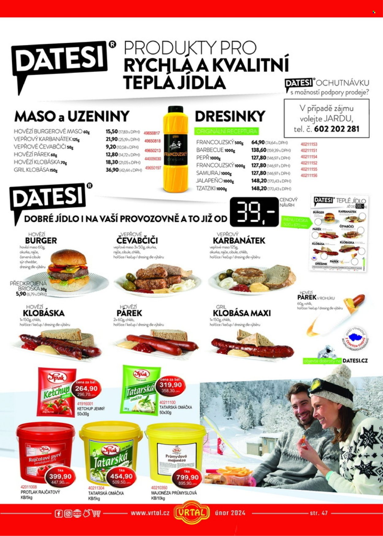 Leták Vrtal - 1.2.2024 - 29.2.2024. Strana 47