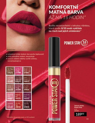 Leták AVON - 1.2.2024 - 29.2.2024. Strana 33