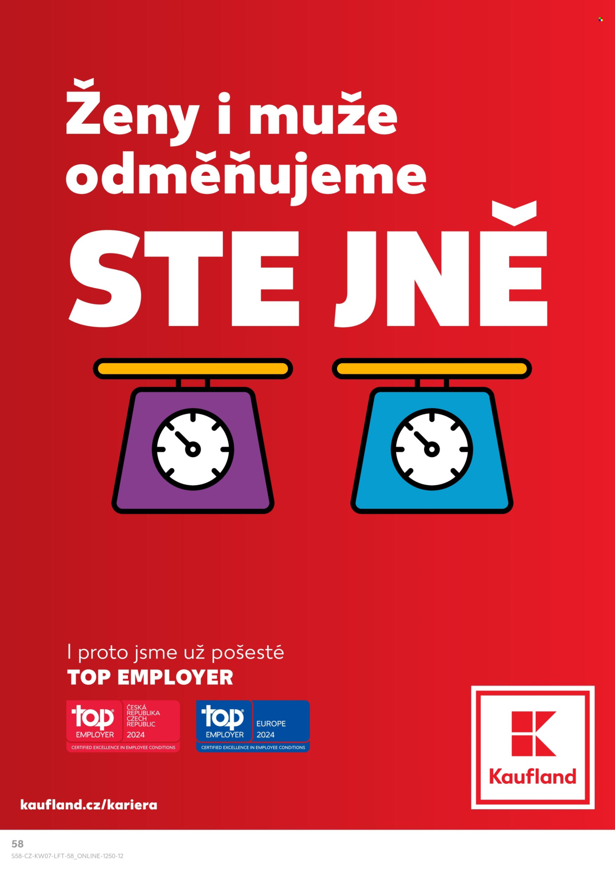 Leták Kaufland - 14.2.2024 - 20.2.2024. Strana 58