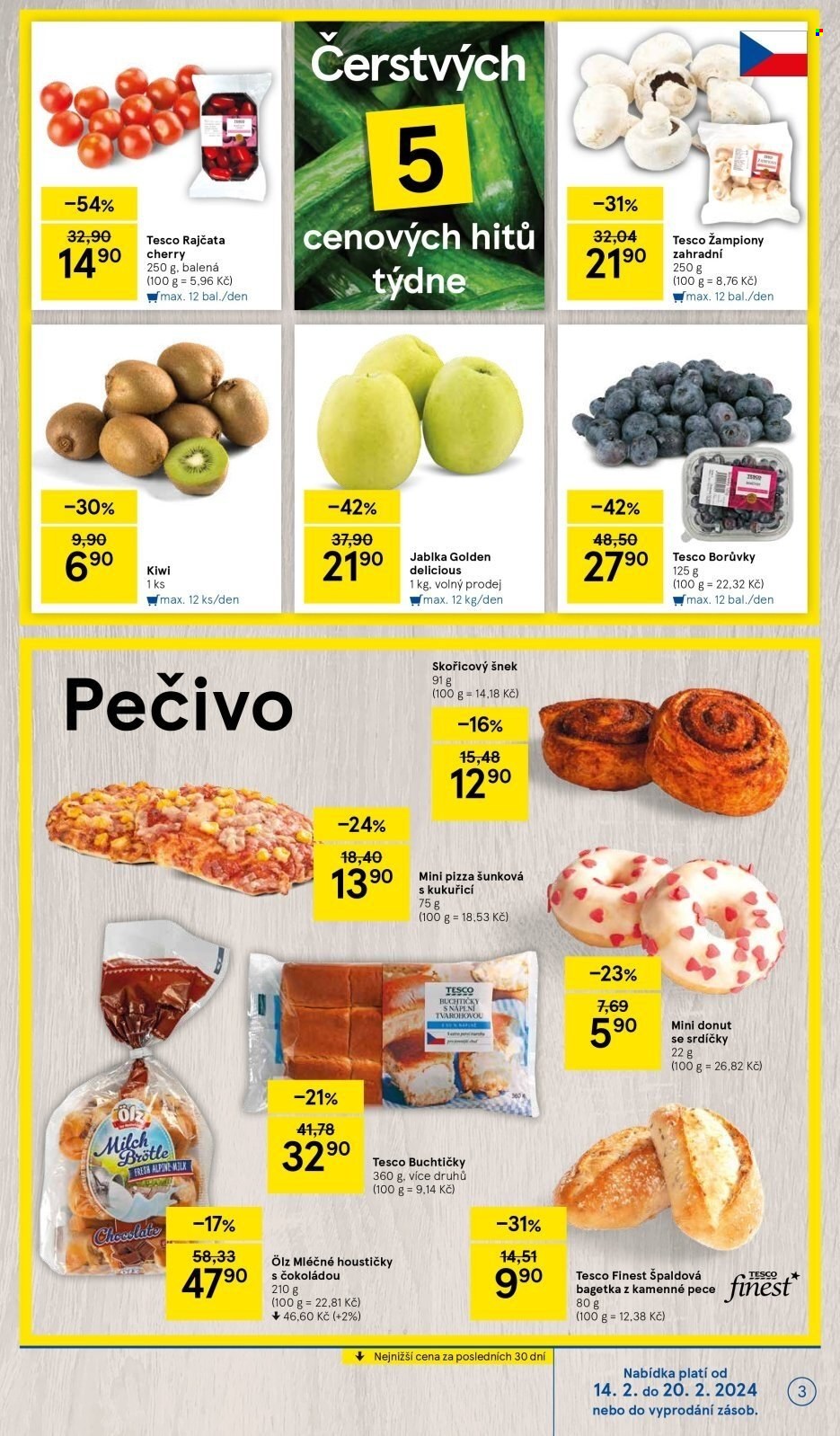 Leták TESCO - 14.2.2024 - 20.2.2024. Strana 3