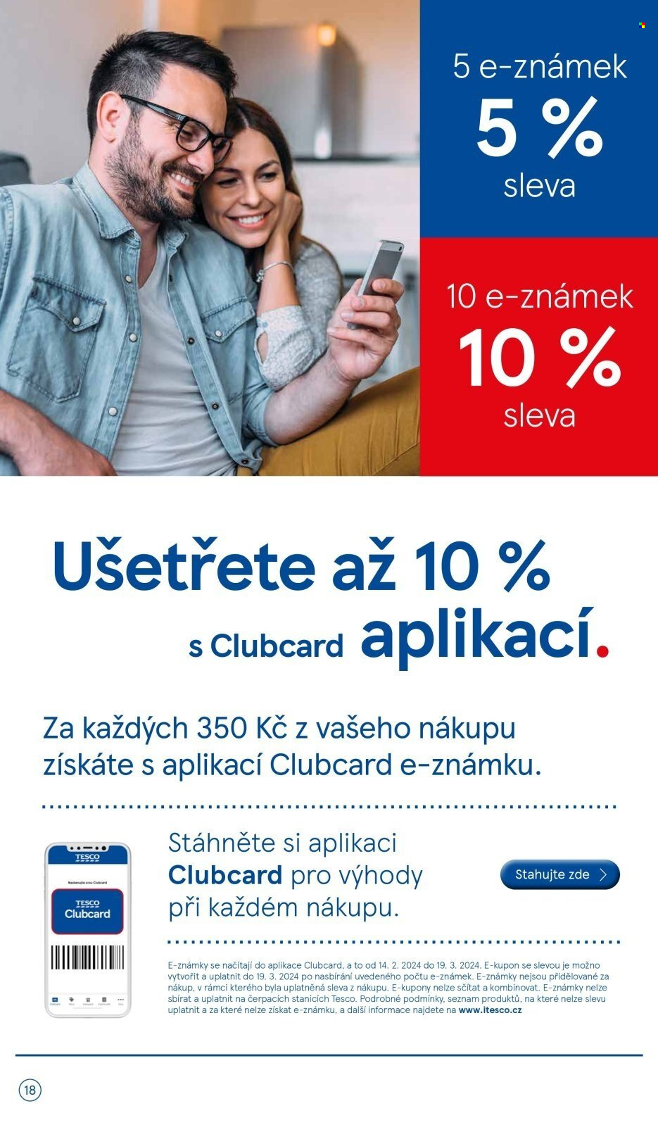 Leták TESCO - 14.2.2024 - 20.2.2024. Strana 18