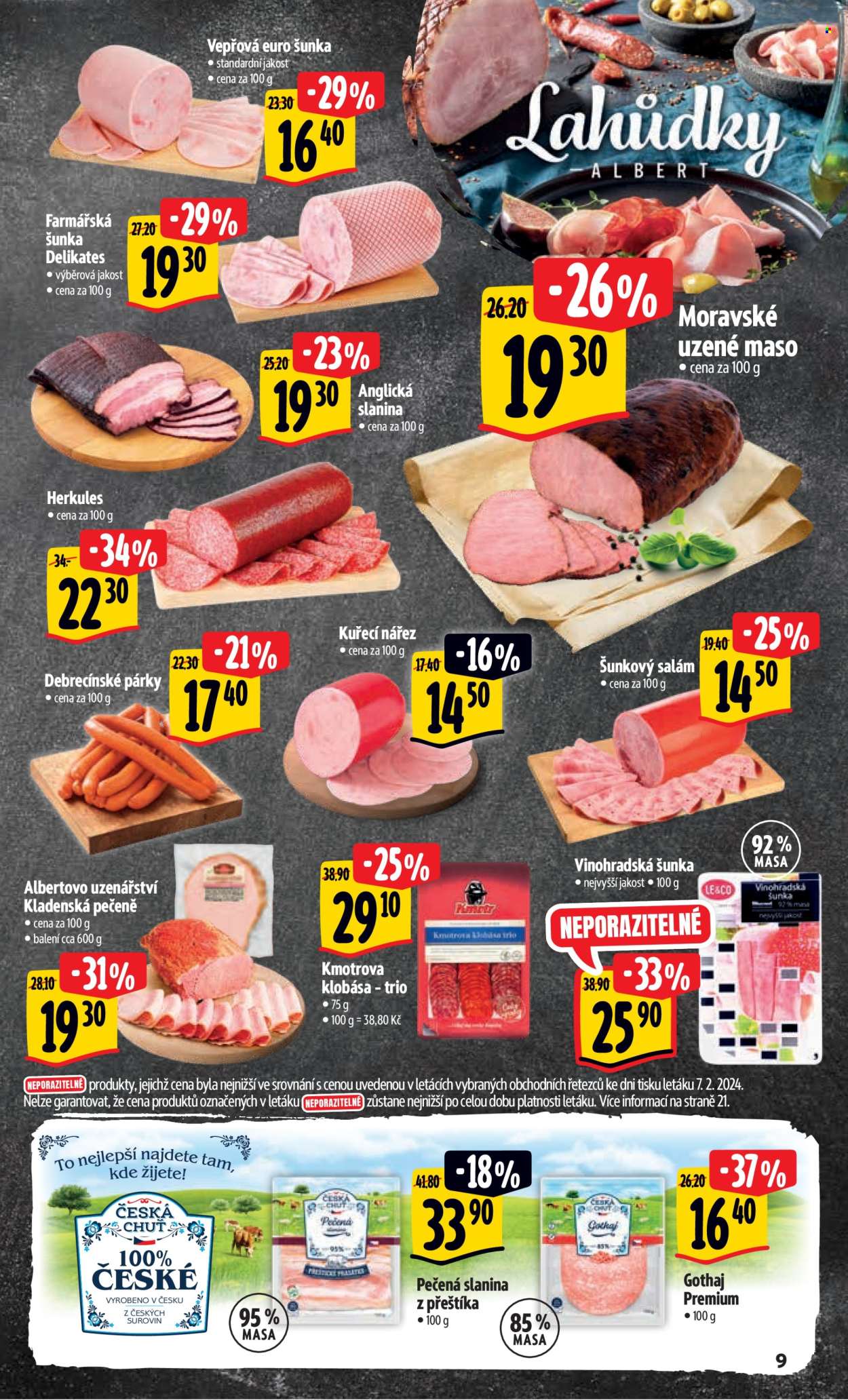 Leták Albert Hypermarket - 14.2.2024 - 20.2.2024. Strana 9