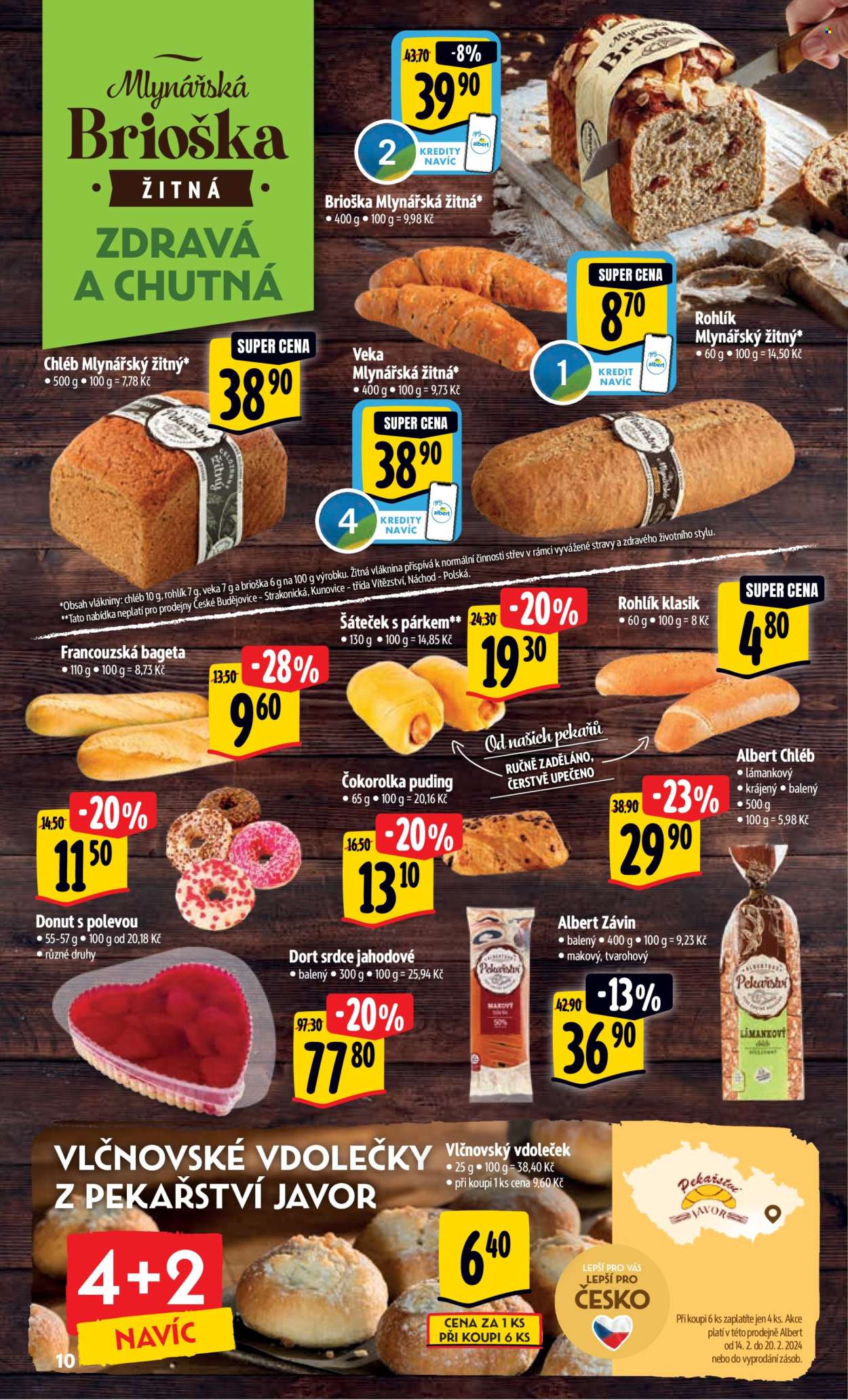 Leták Albert Hypermarket - 14.2.2024 - 20.2.2024. Strana 10
