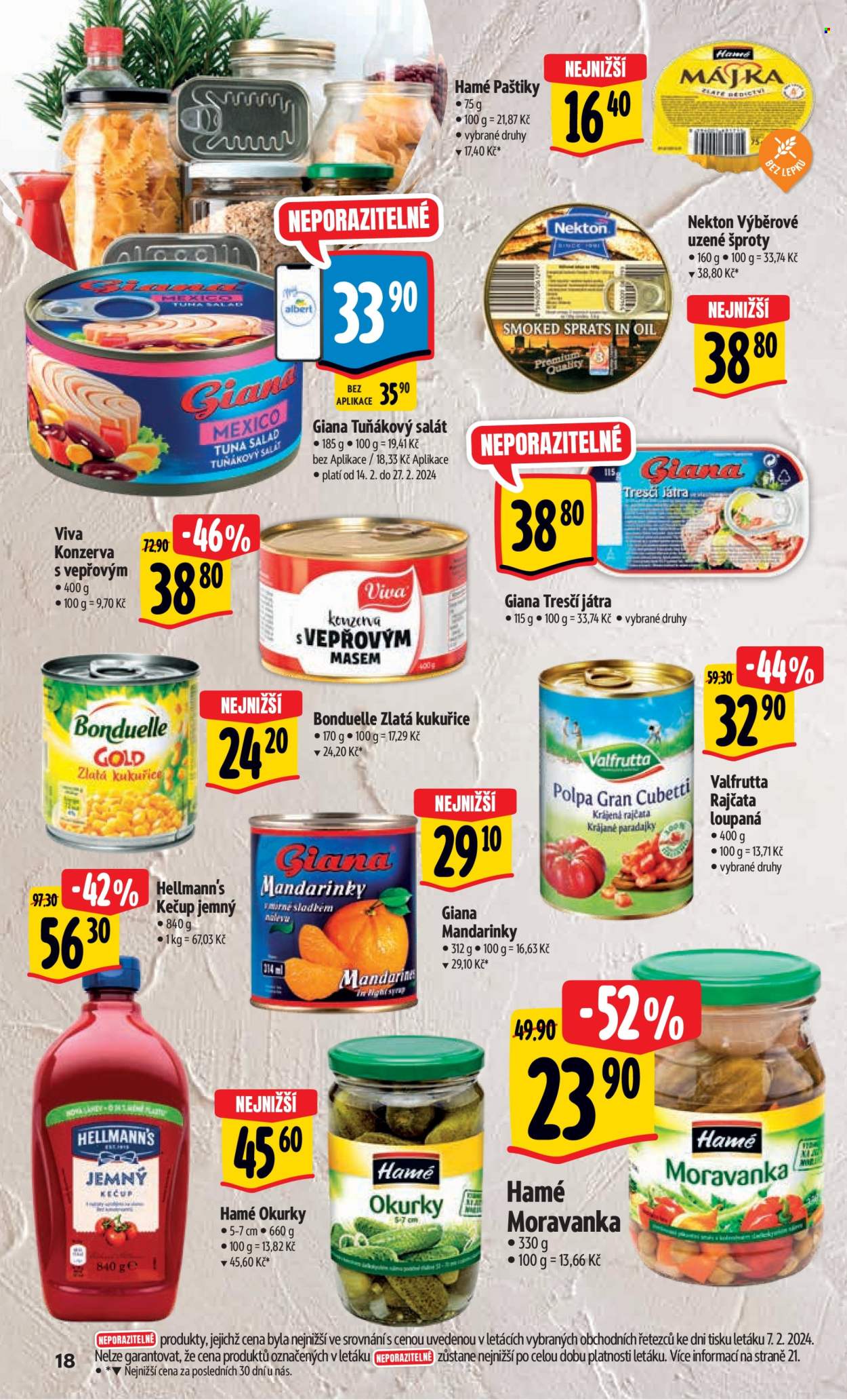 Leták Albert Hypermarket - 14.2.2024 - 20.2.2024. Strana 18