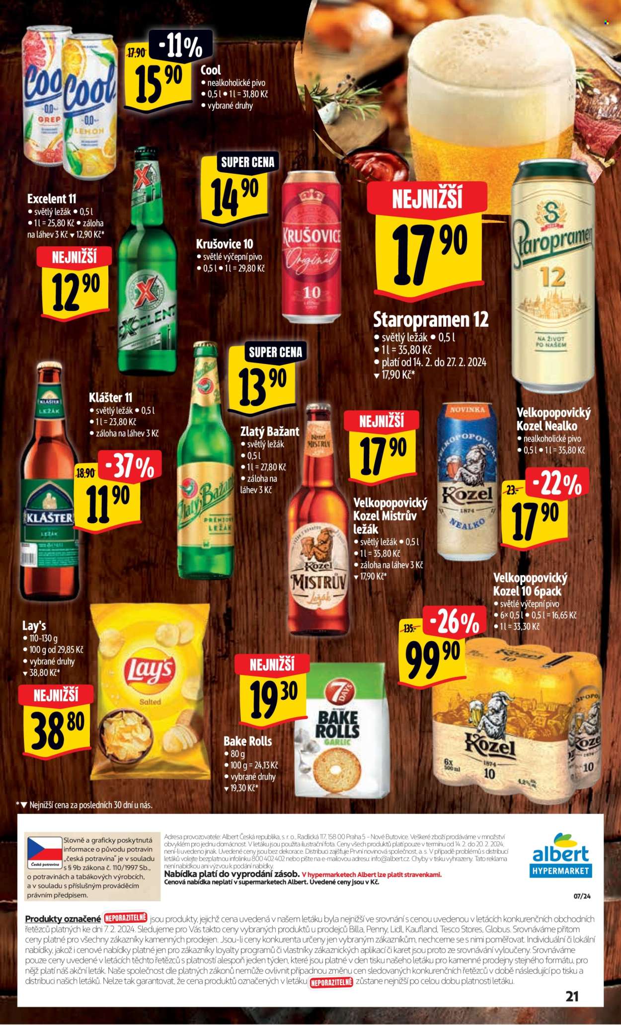 Leták Albert Hypermarket - 14.2.2024 - 20.2.2024. Strana 21