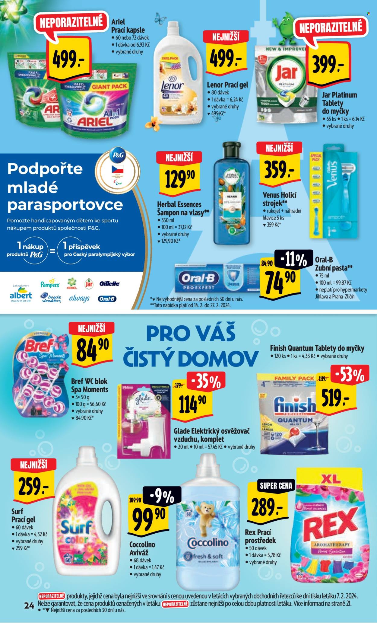 Leták Albert Hypermarket - 14.2.2024 - 20.2.2024. Strana 24