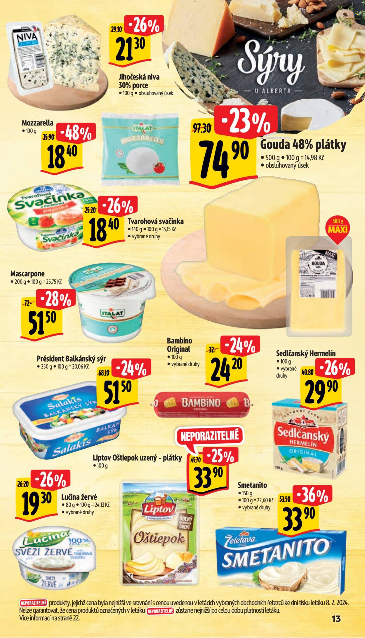 Leták Albert Supermarket - 14.2.2024 - 20.2.2024. Strana 13