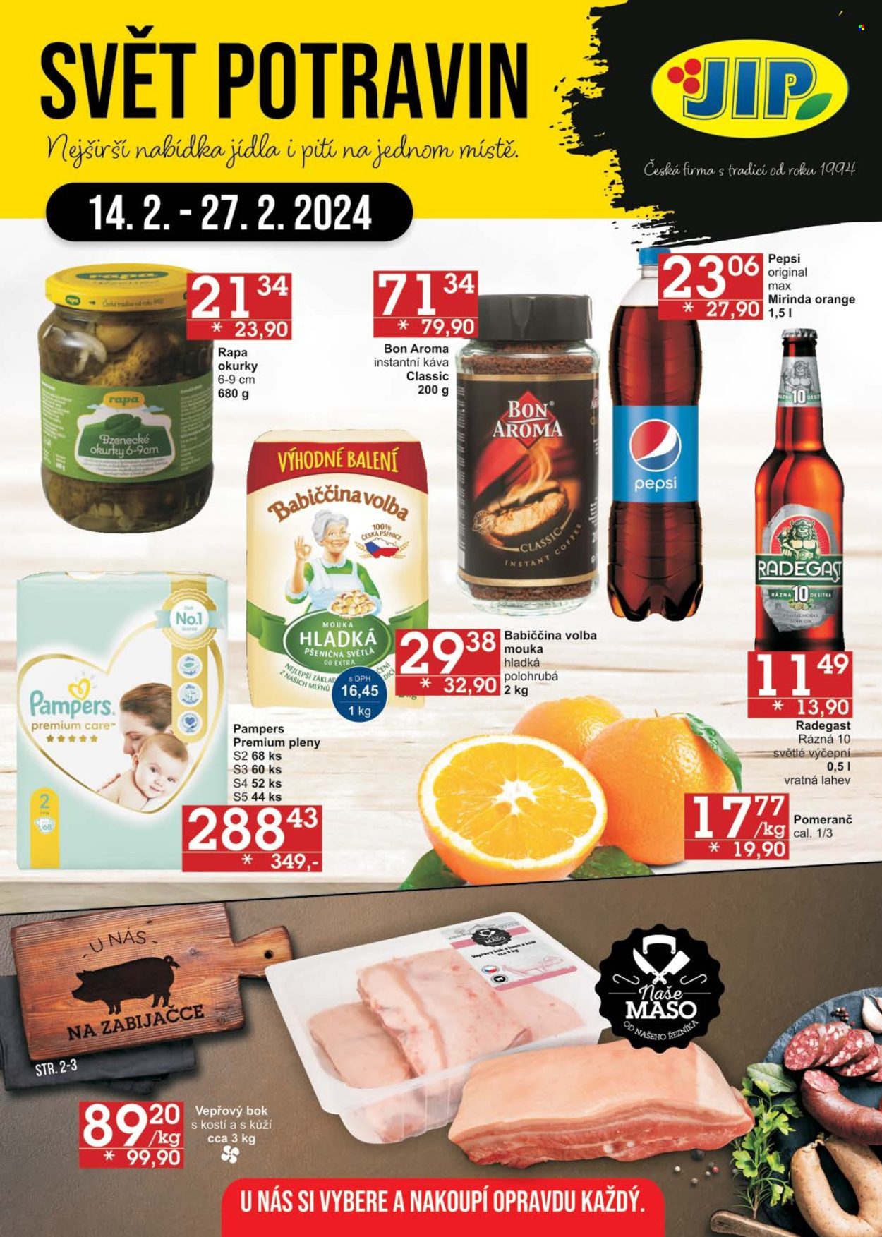 Leták JIP - 14.2.2024 - 27.2.2024. Strana 1