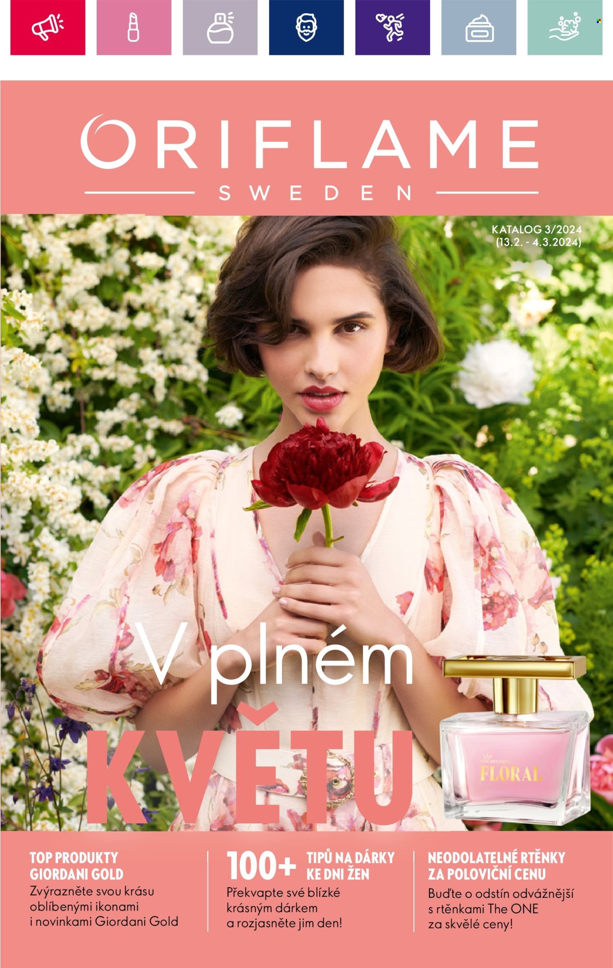 Leták ORIFLAME - 13.2.2024 - 4.3.2024. Strana 1