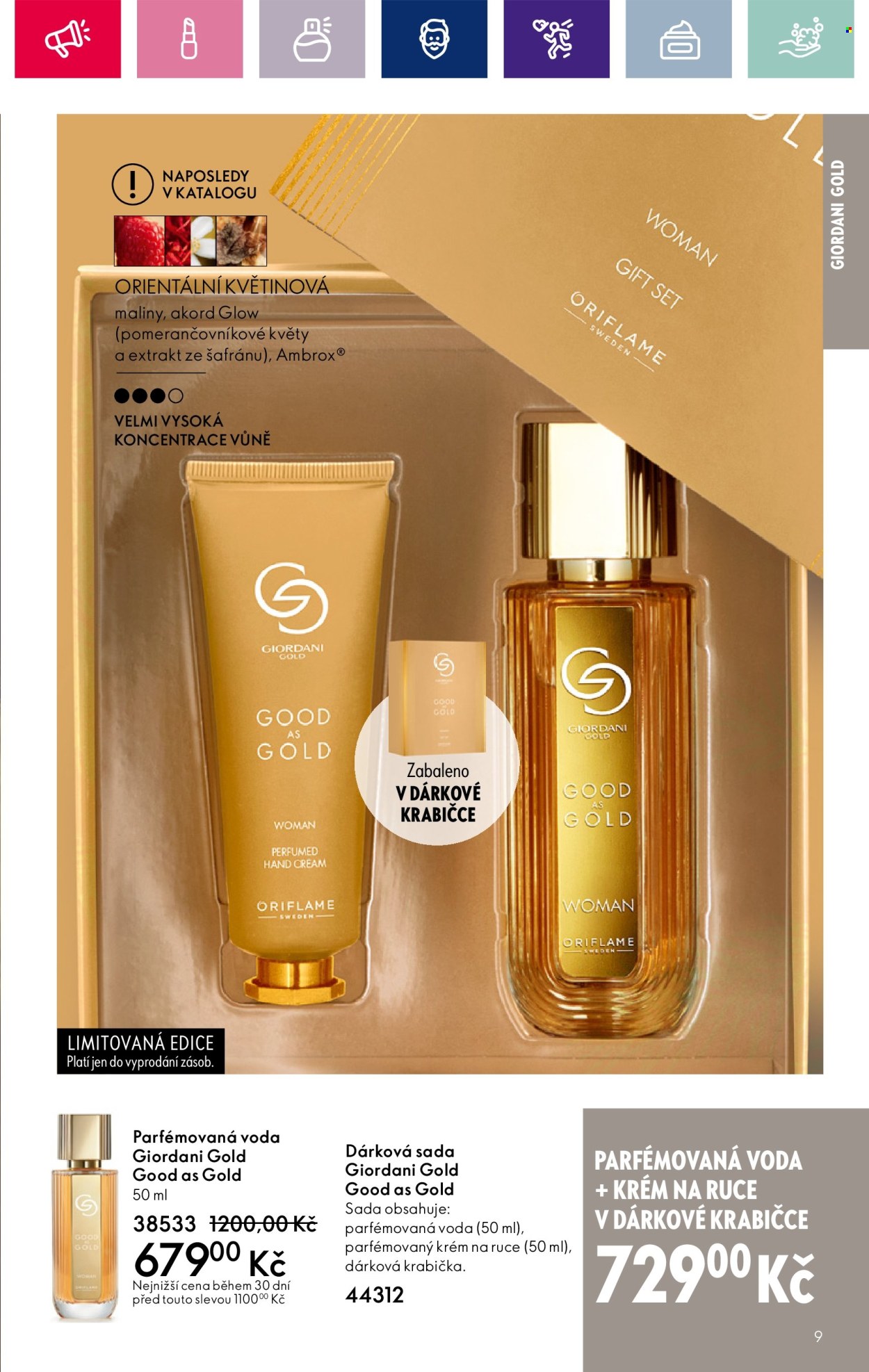 Leták ORIFLAME - 13.2.2024 - 4.3.2024. Strana 9