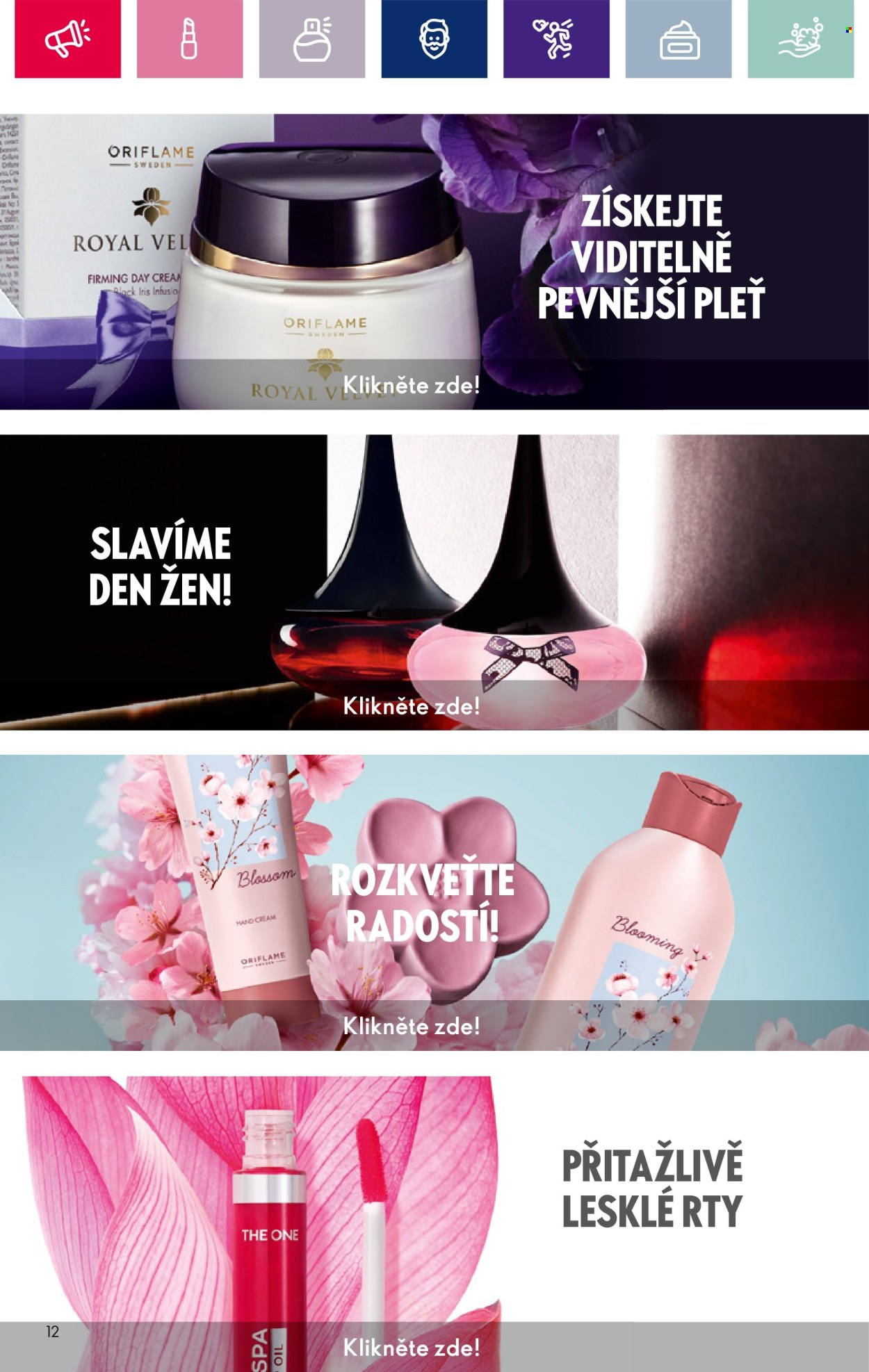 Leták ORIFLAME - 13.2.2024 - 4.3.2024. Strana 12