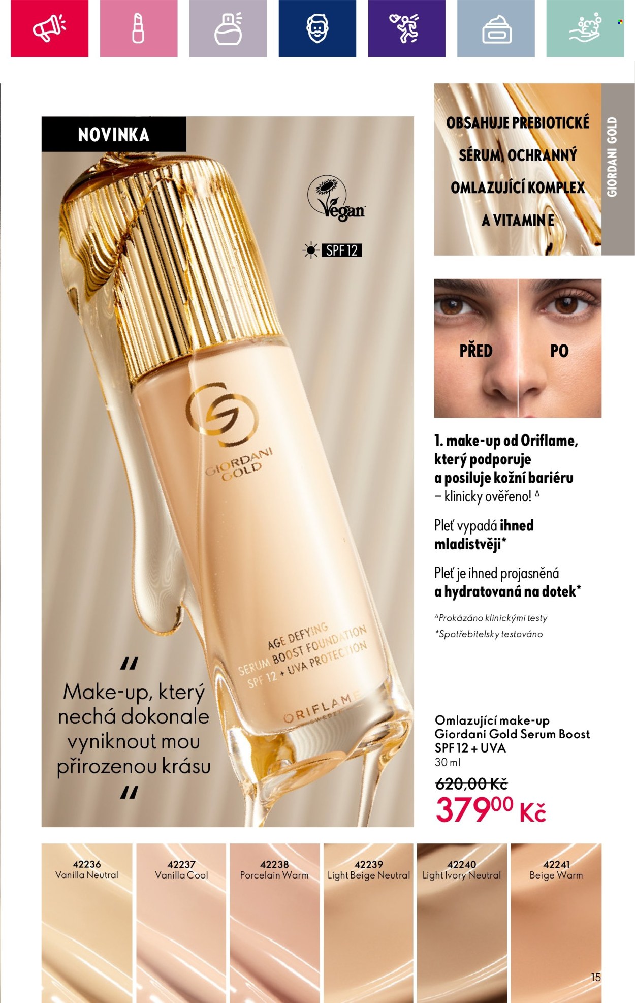 Leták ORIFLAME - 13.2.2024 - 4.3.2024. Strana 15