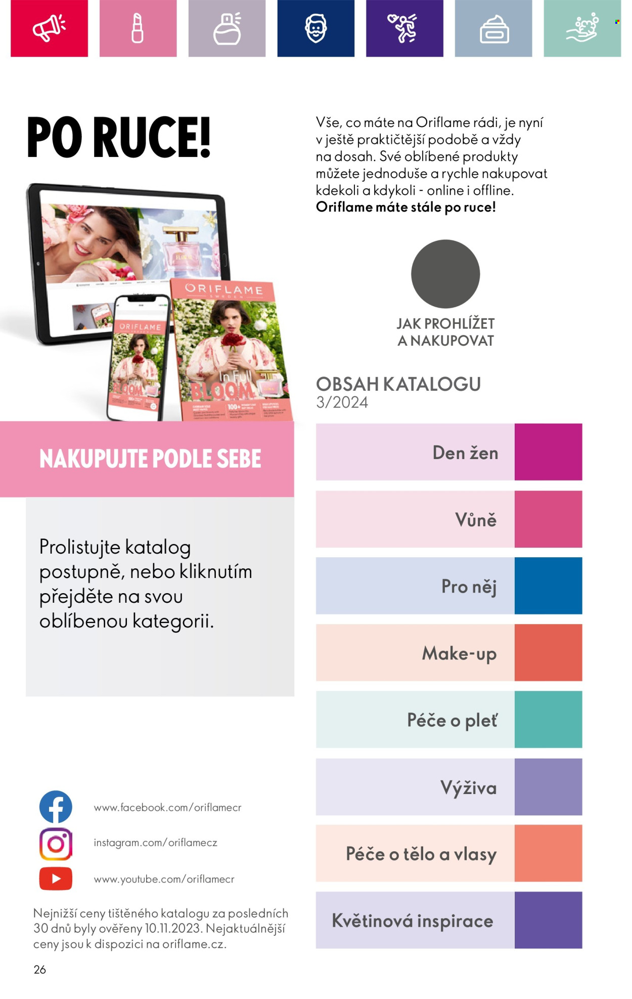 Leták ORIFLAME - 13.2.2024 - 4.3.2024. Strana 26