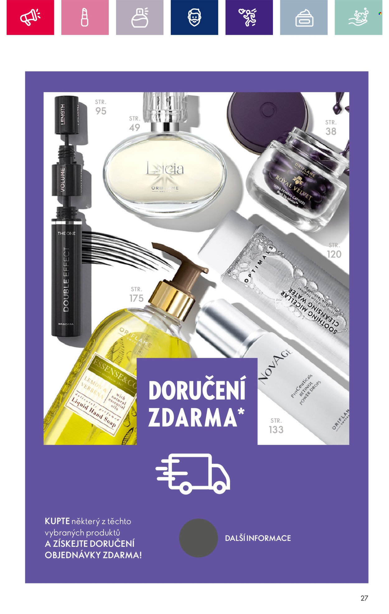 Leták ORIFLAME - 13.2.2024 - 4.3.2024. Strana 27