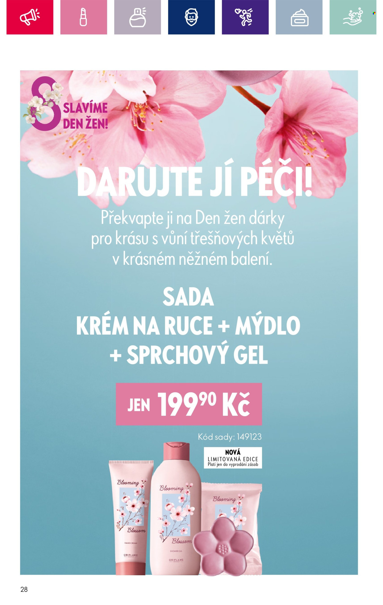 Leták ORIFLAME - 13.2.2024 - 4.3.2024. Strana 28