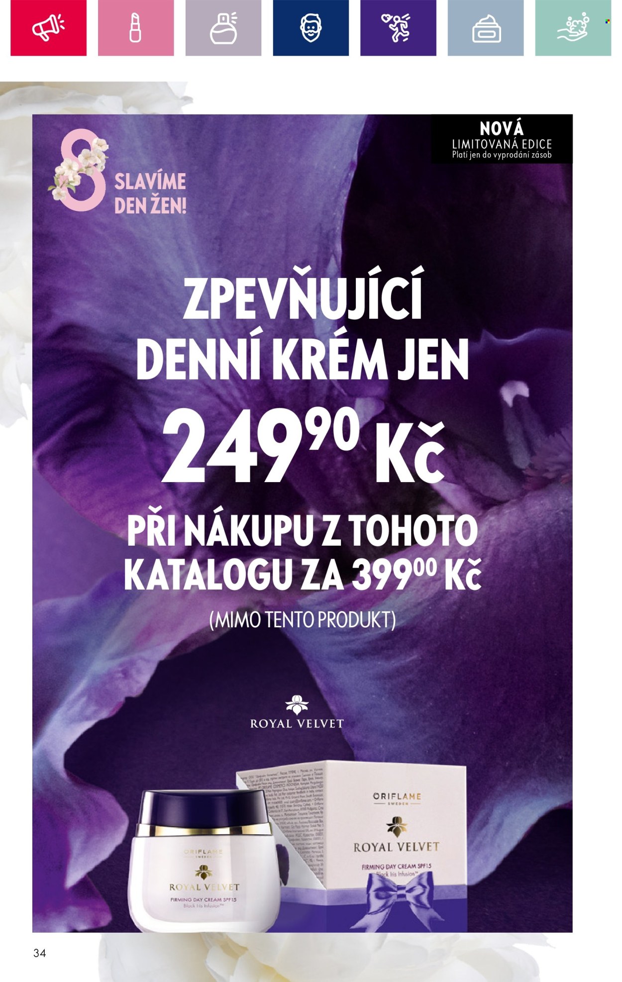 Leták ORIFLAME - 13.2.2024 - 4.3.2024. Strana 34