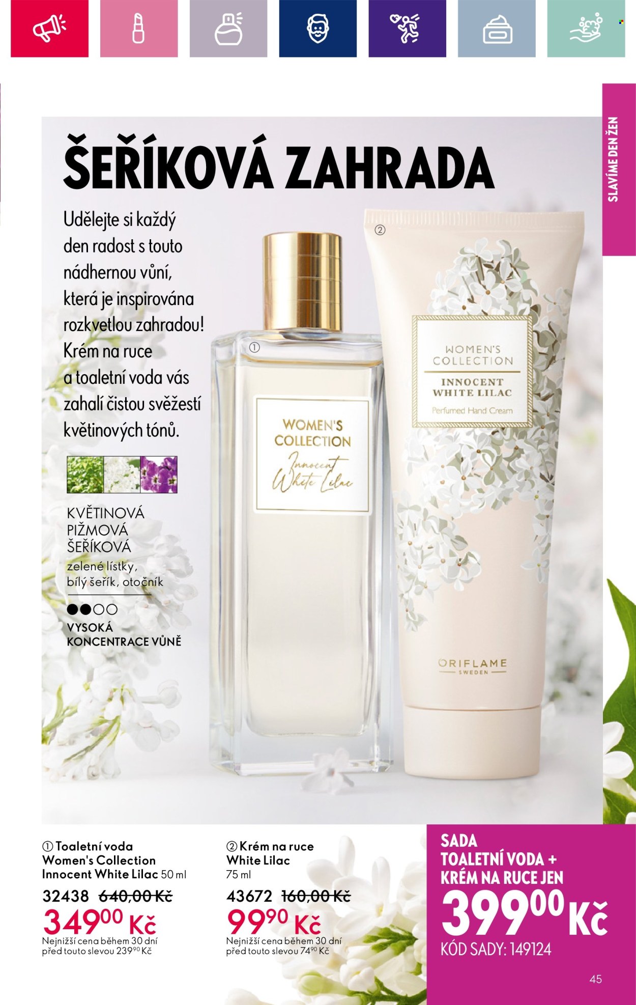 Leták ORIFLAME - 13.2.2024 - 4.3.2024. Strana 45