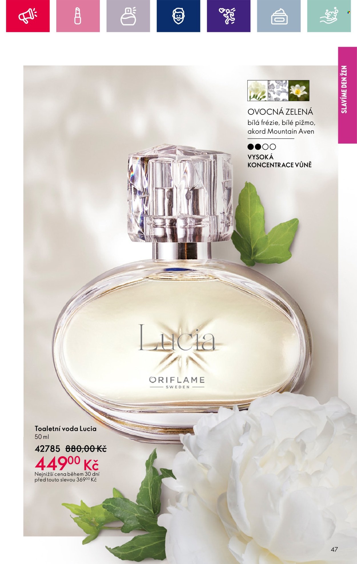 Leták ORIFLAME - 13.2.2024 - 4.3.2024. Strana 47
