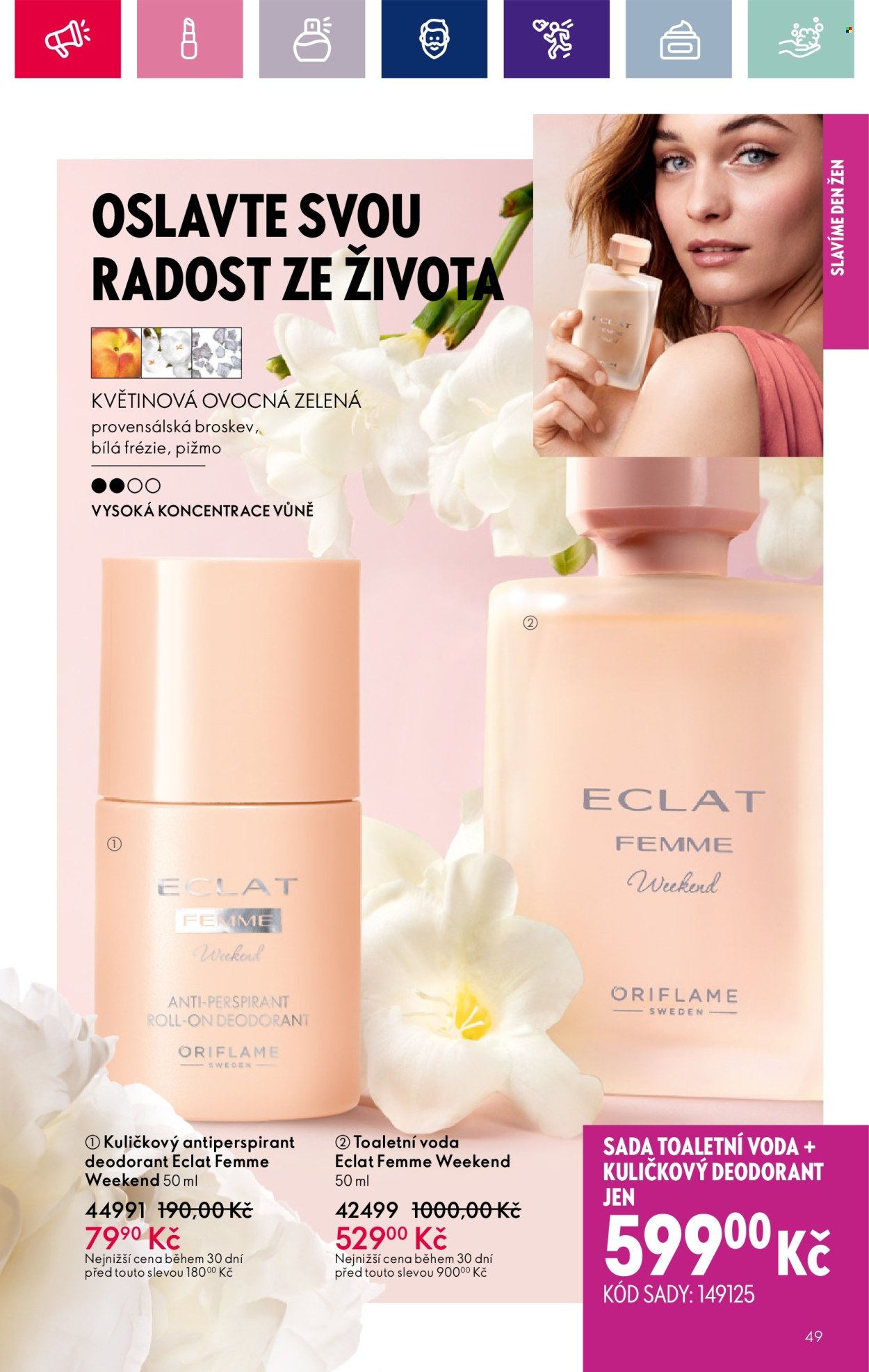 Leták ORIFLAME - 13.2.2024 - 4.3.2024. Strana 49