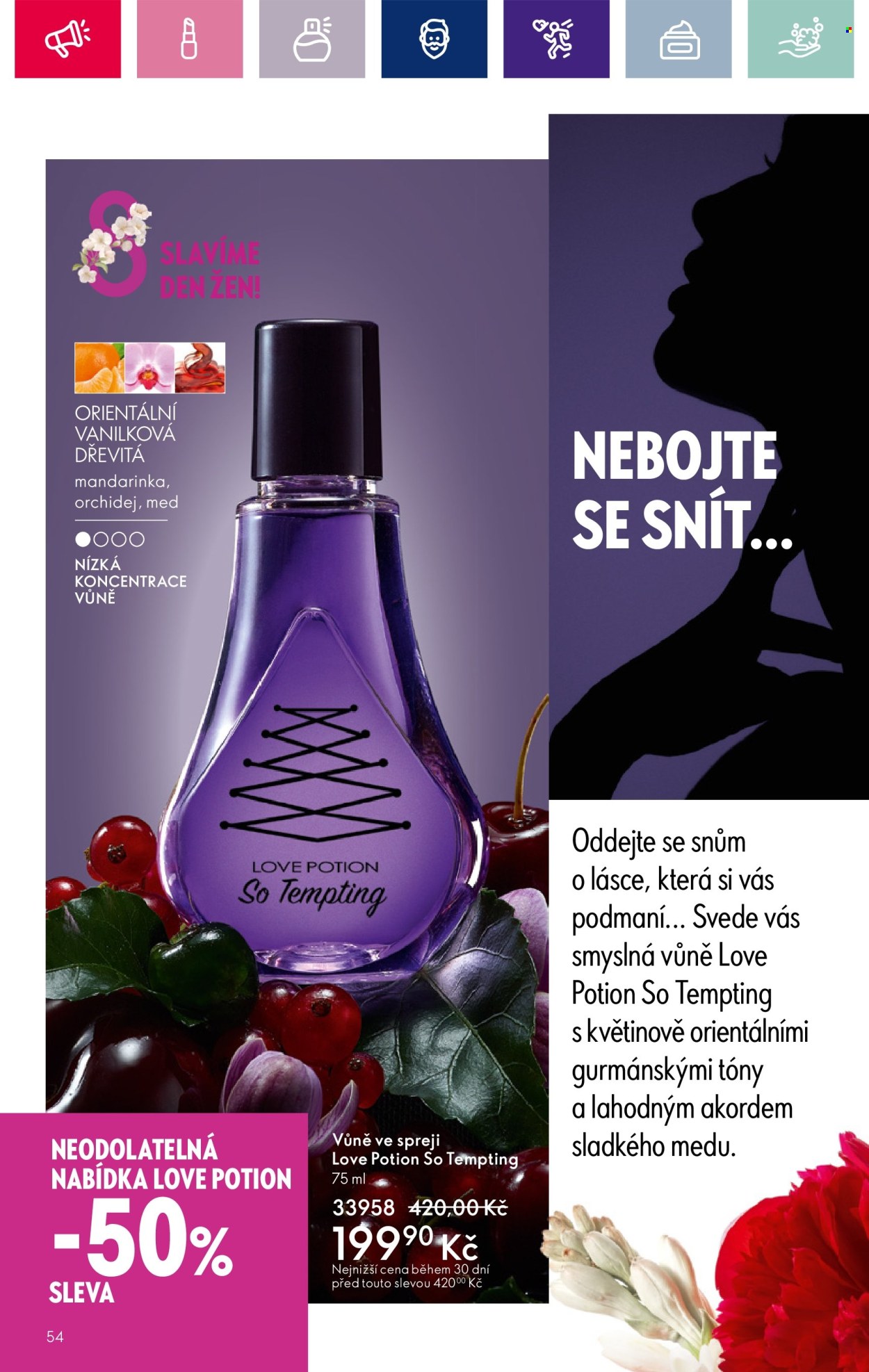 Leták ORIFLAME - 13.2.2024 - 4.3.2024. Strana 54