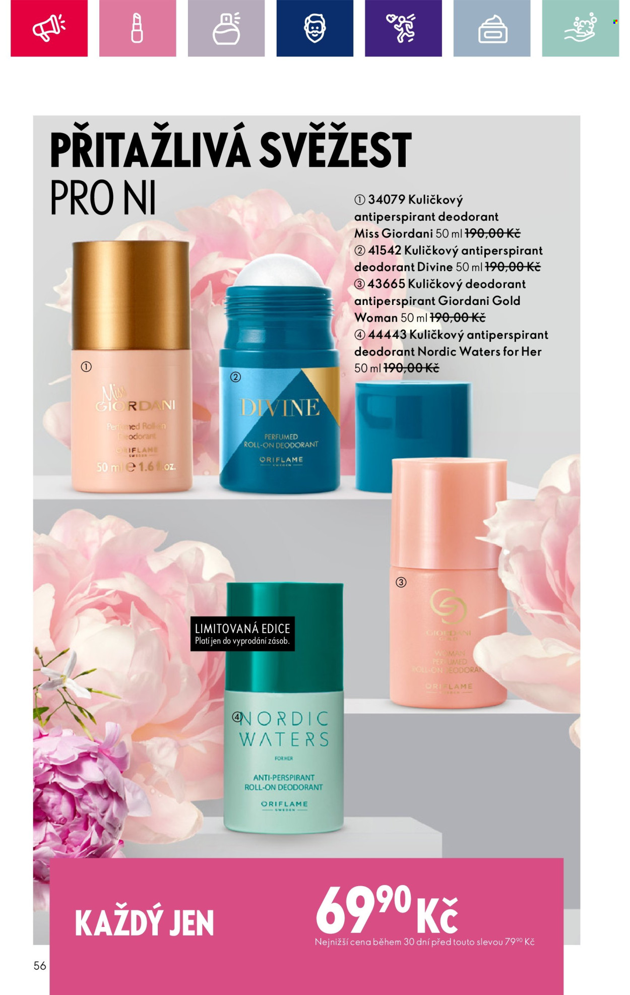 Leták ORIFLAME - 13.2.2024 - 4.3.2024. Strana 56