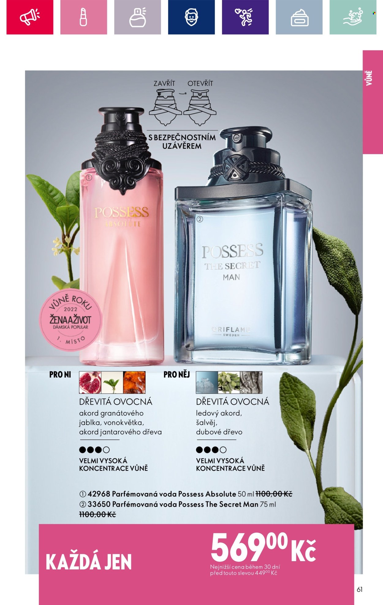 Leták ORIFLAME - 13.2.2024 - 4.3.2024. Strana 61