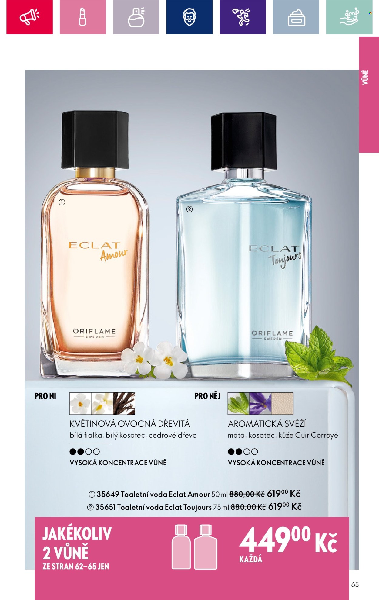 Leták ORIFLAME - 13.2.2024 - 4.3.2024. Strana 65