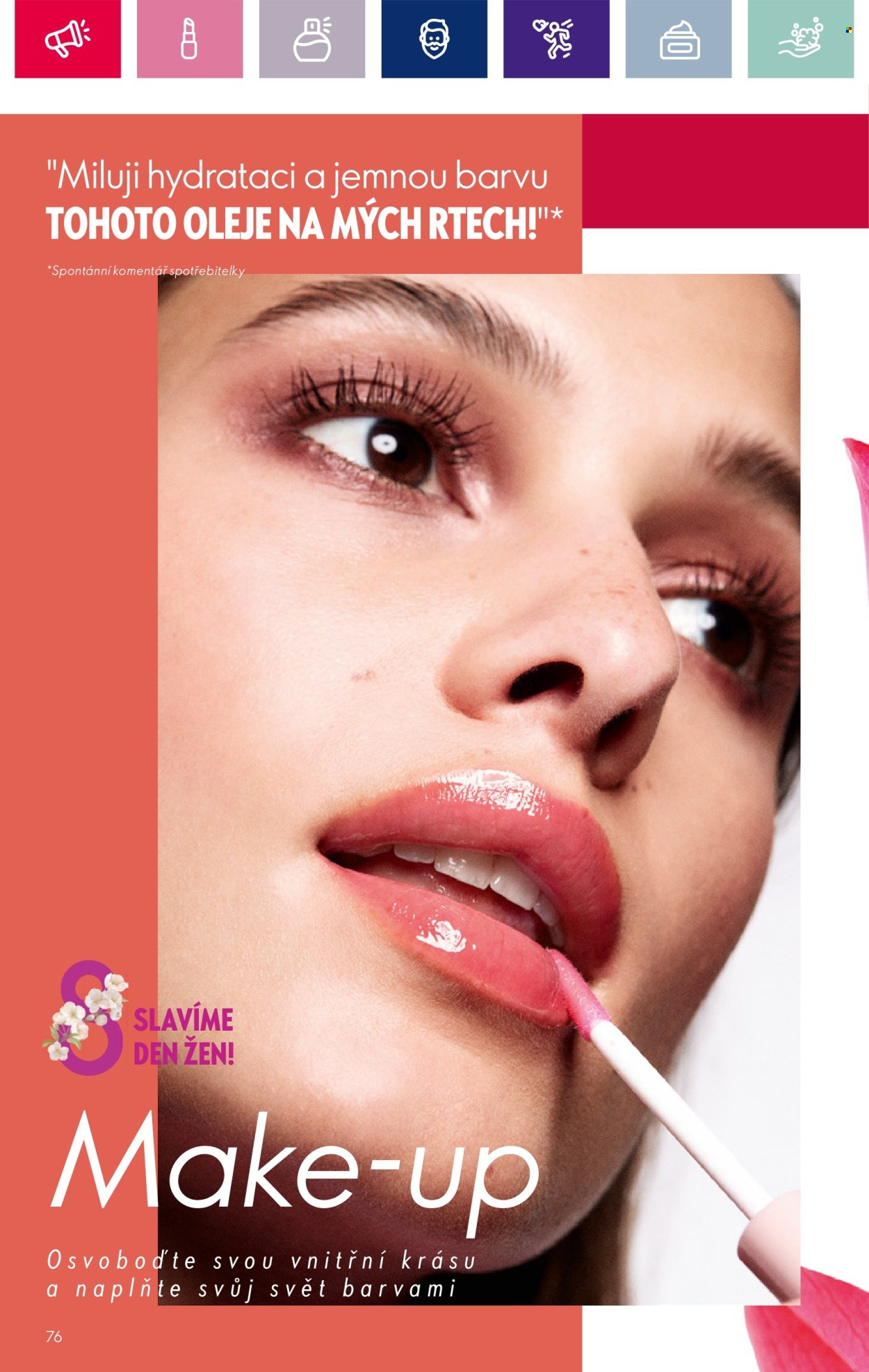 Leták ORIFLAME - 13.2.2024 - 4.3.2024. Strana 76