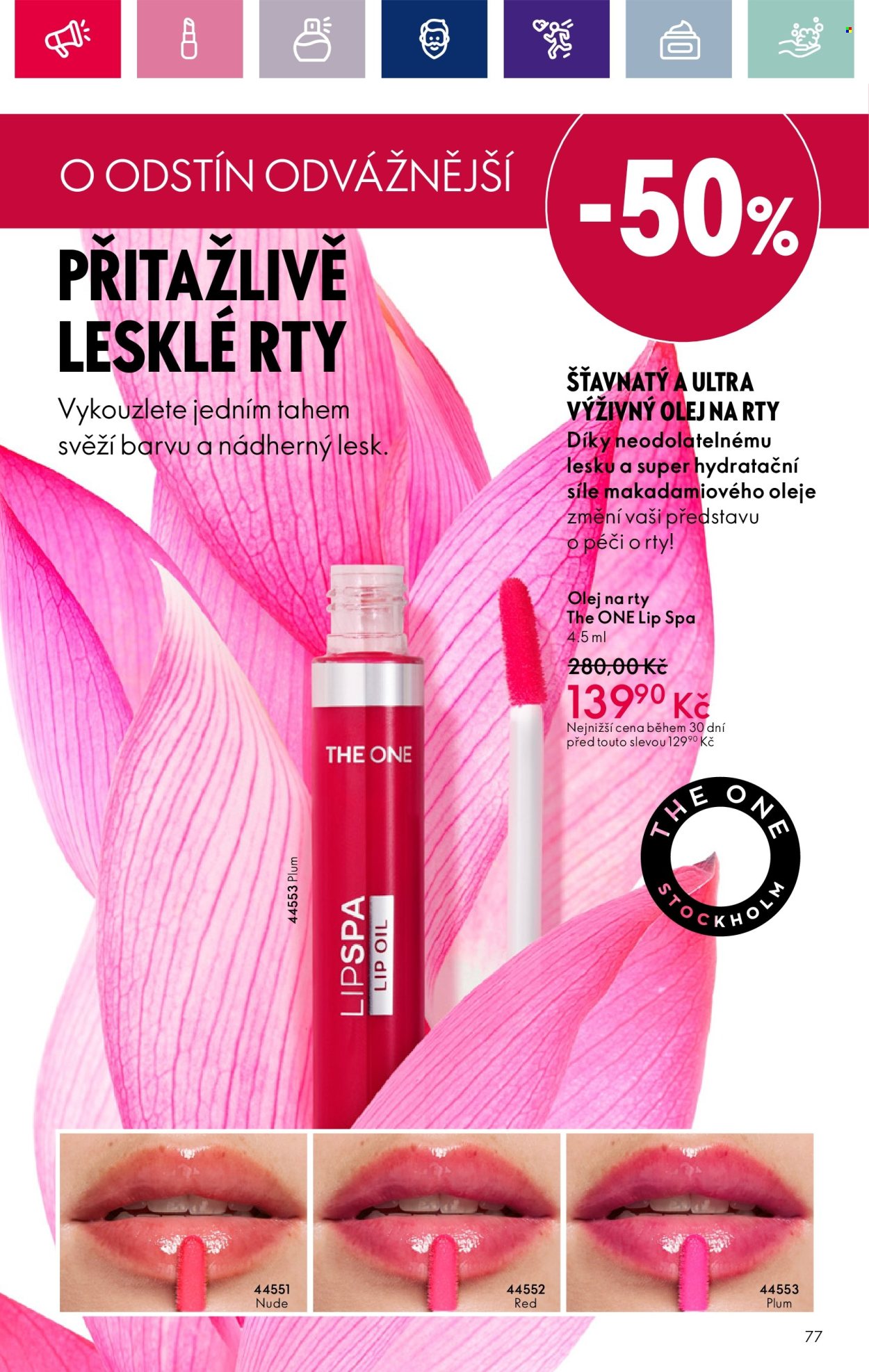 Leták ORIFLAME - 13.2.2024 - 4.3.2024. Strana 77