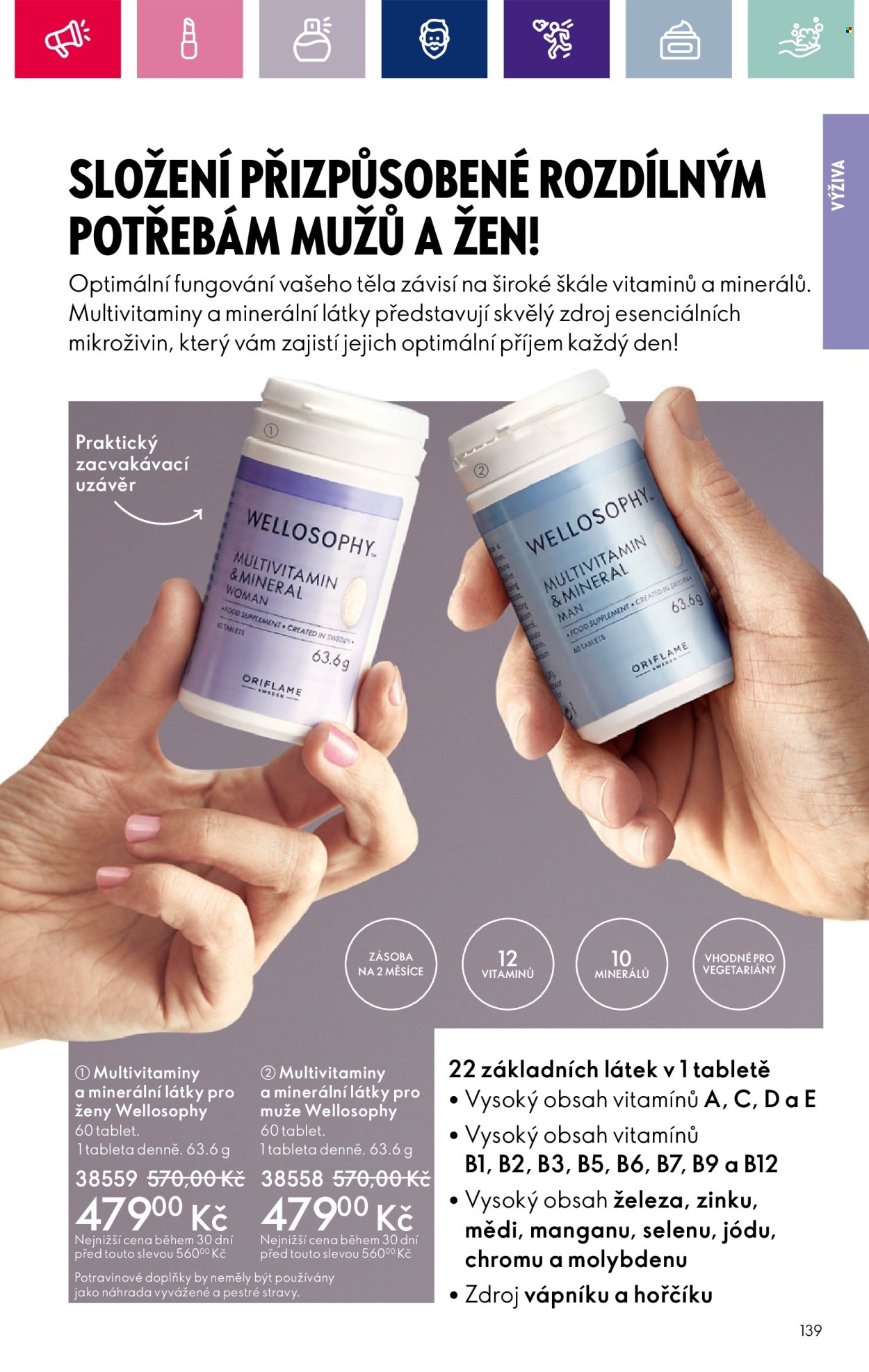 Leták ORIFLAME - 13.2.2024 - 4.3.2024. Strana 139