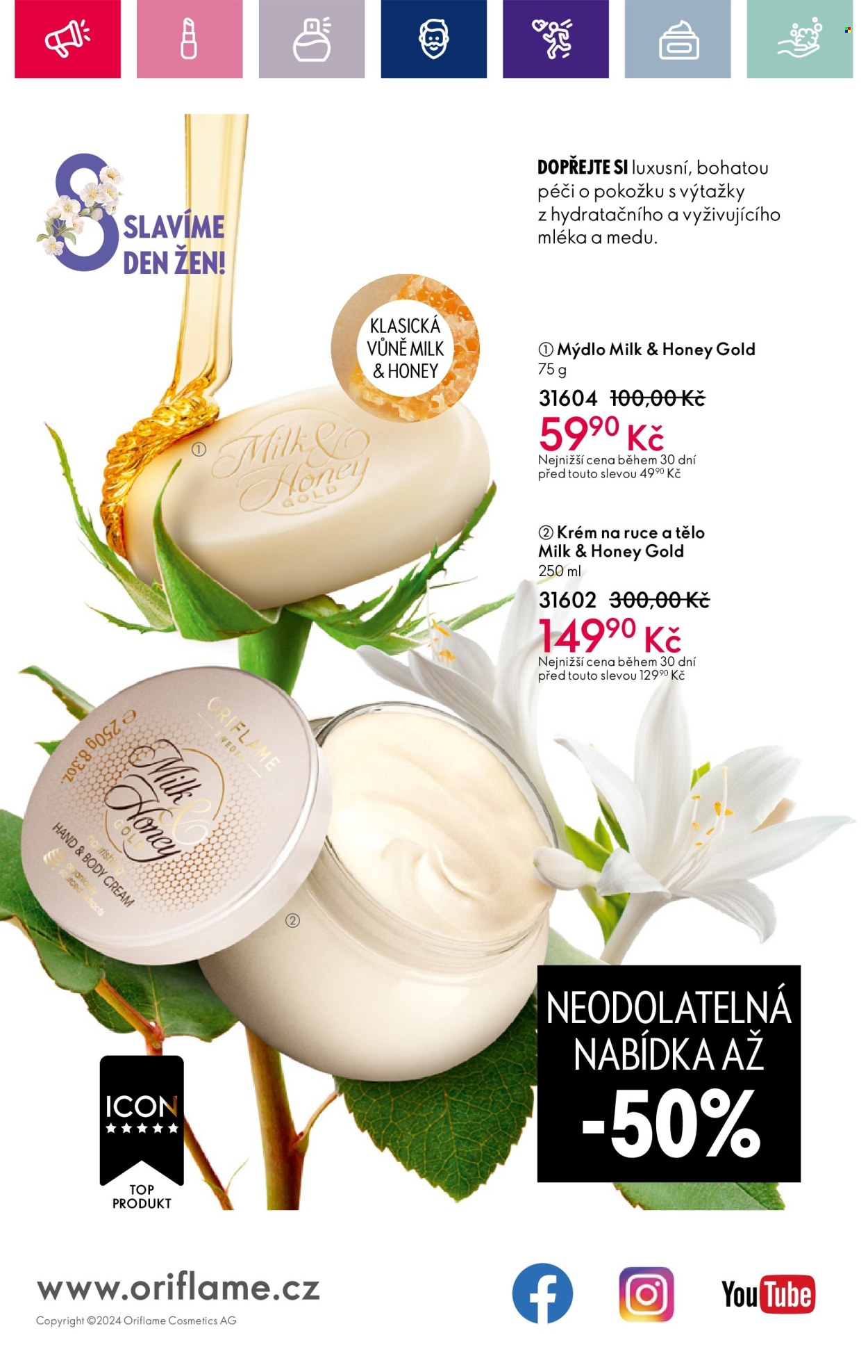 Leták ORIFLAME - 13.2.2024 - 4.3.2024. Strana 186
