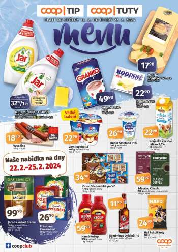 Leták coop TIP - 14.2.2024 - 27.2.2024.