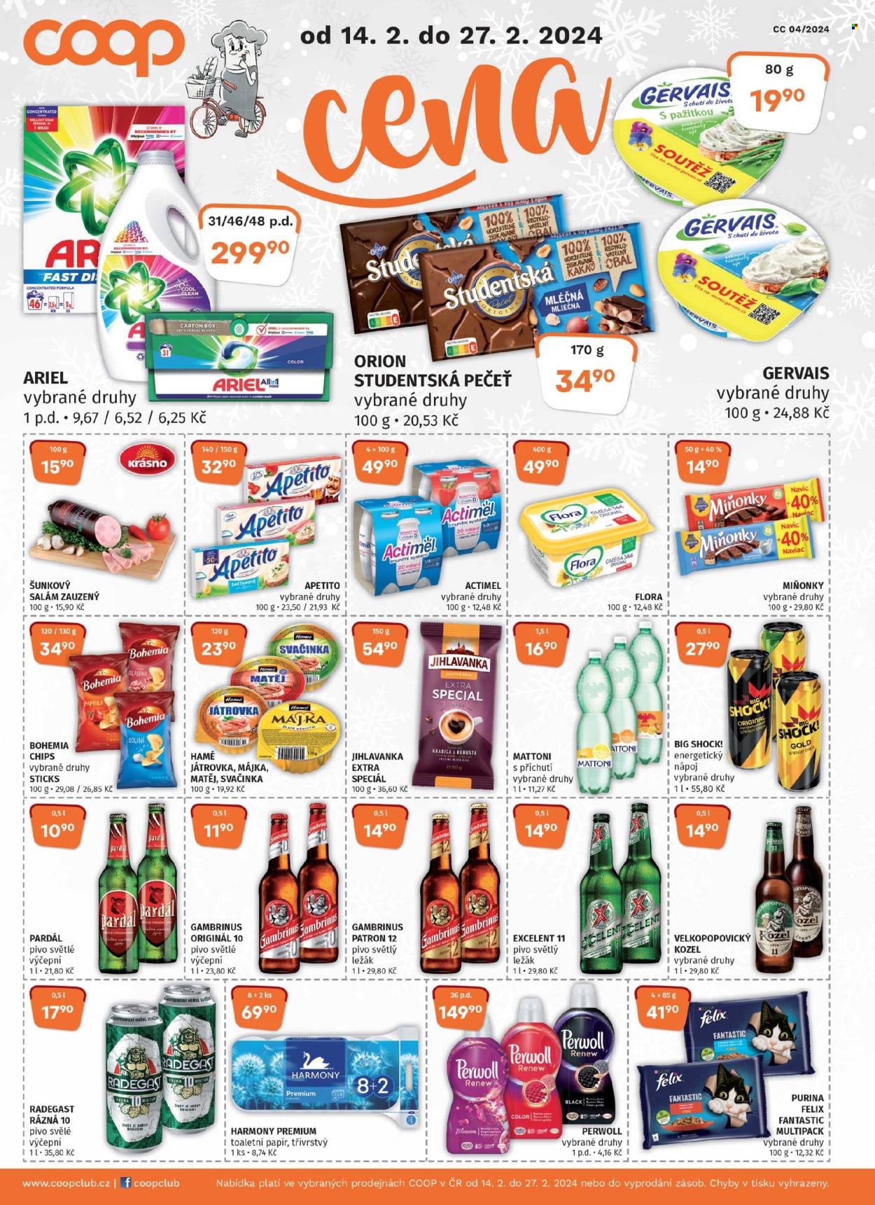 Leták coop TIP - 14.2.2024 - 27.2.2024. Strana 1