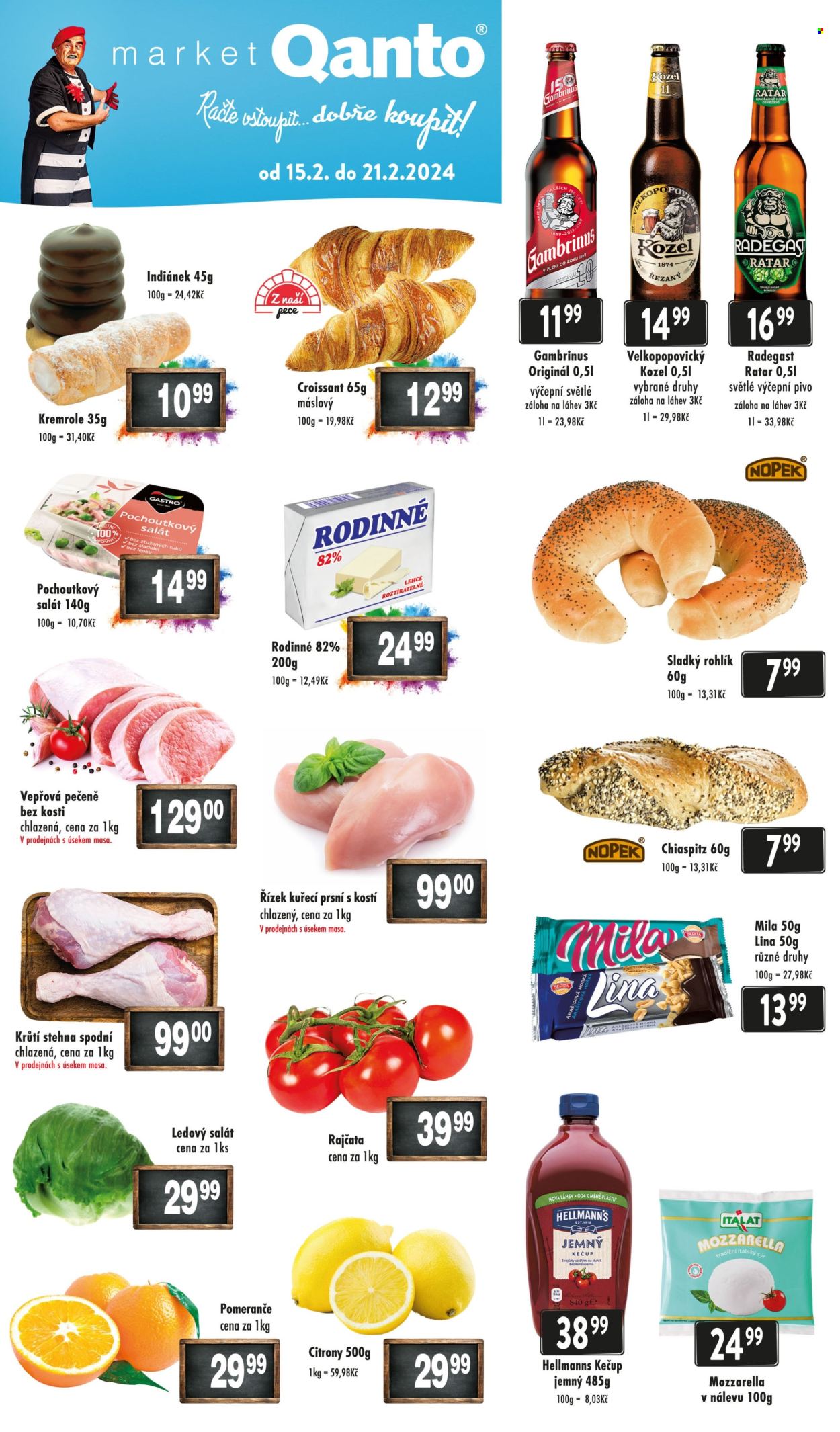 Leták Qanto market - 15.2.2024 - 21.2.2024. Strana 1