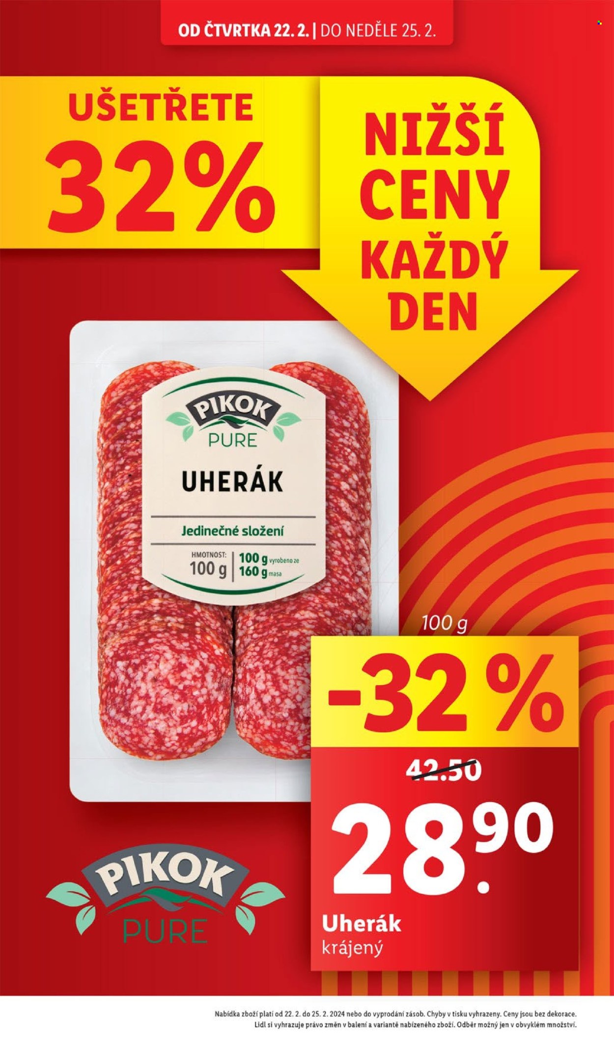 Leták Lidl - 22.2.2024 - 25.2.2024. Strana 4