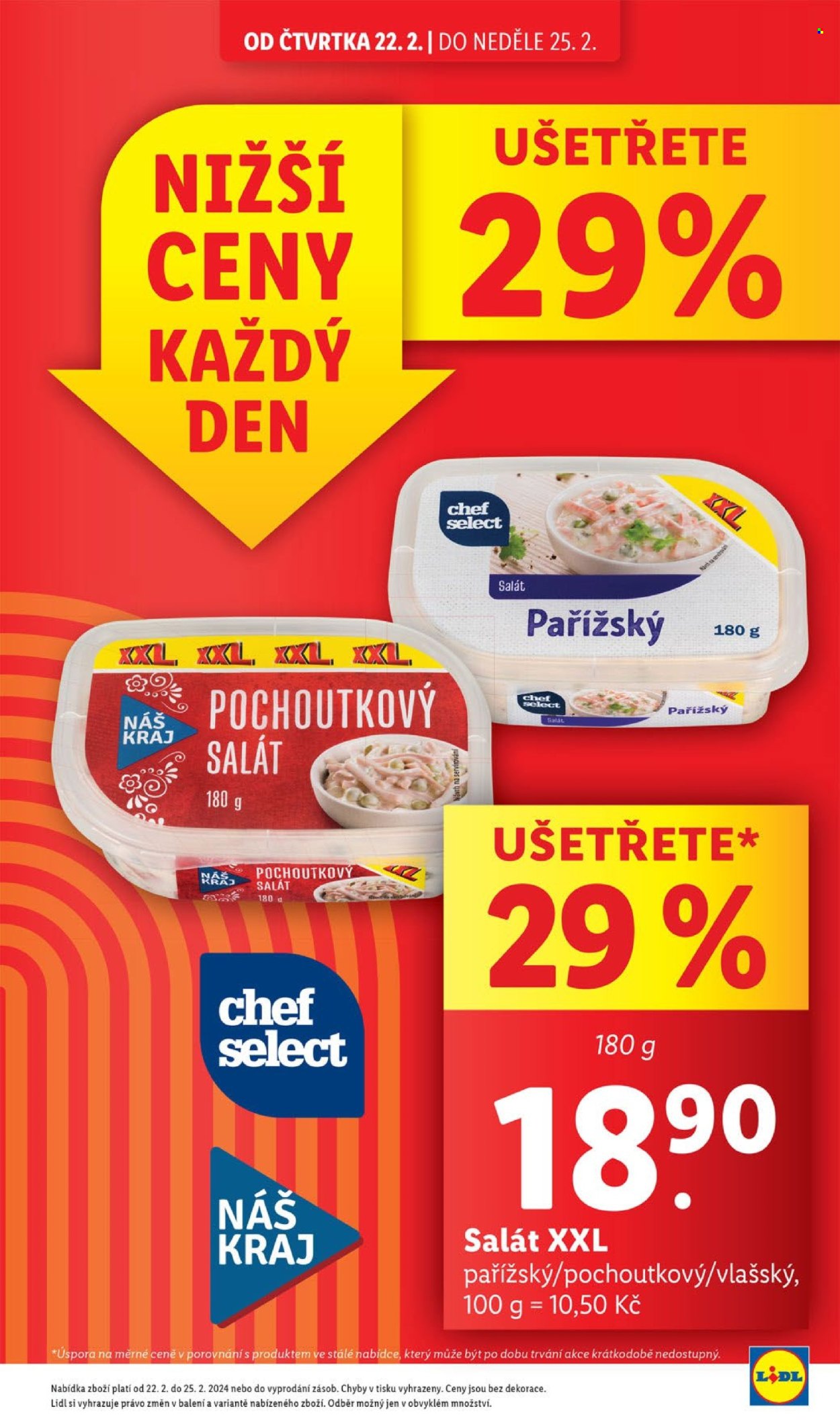 Leták Lidl - 22.2.2024 - 25.2.2024. Strana 5