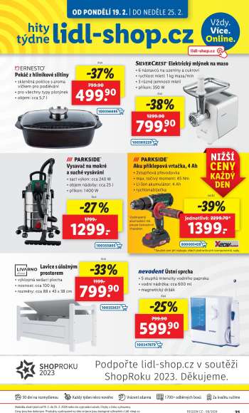 Leták Lidl - 19.2.2024 - 25.2.2024.