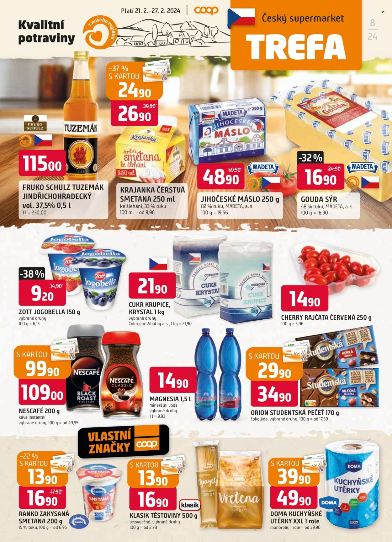 Leták TREFA coop - 21.2.2024 - 27.2.2024. Strana 1