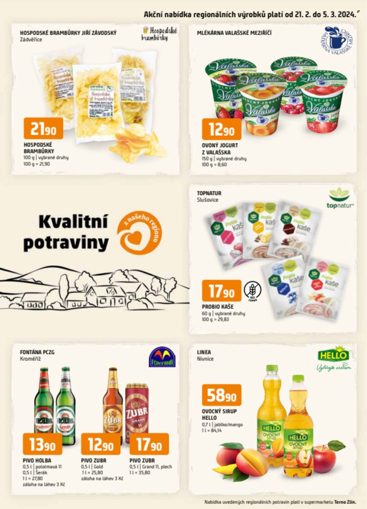 Leták coop TERNO - 21.2.2024 - 5.3.2024. Strana 1