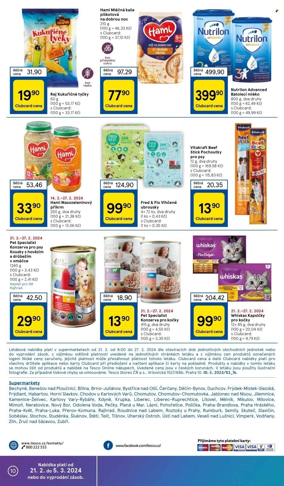 Leták TESCO supermarket - 21.2.2024 - 27.2.2024. Strana 10