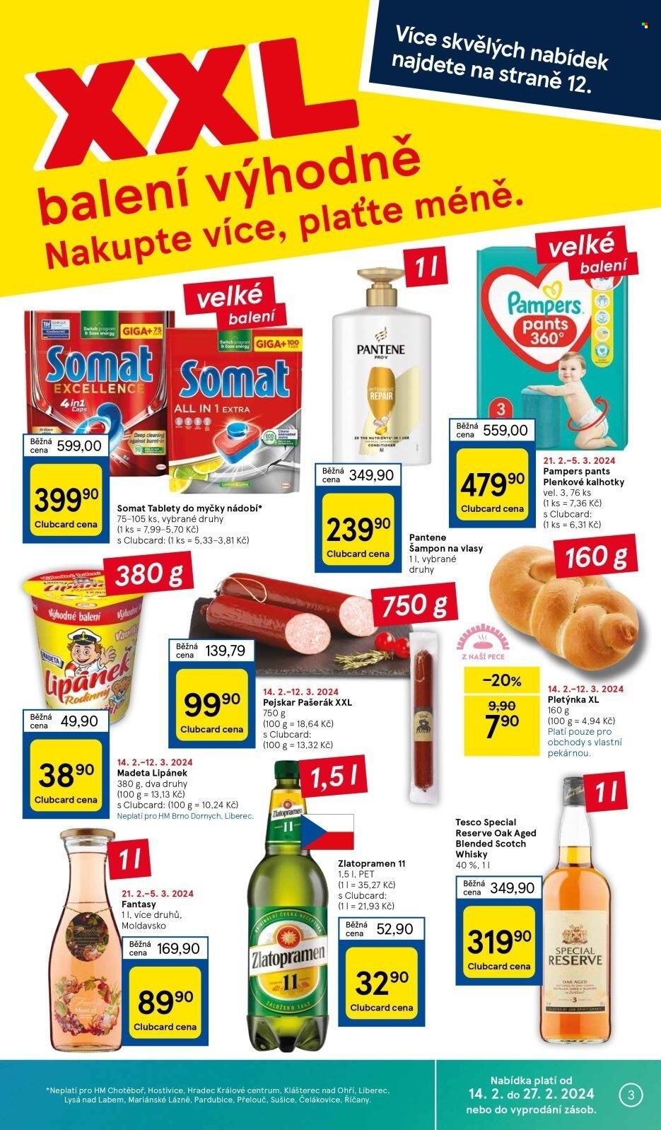 Leták TESCO - 21.2.2024 - 27.2.2024. Strana 3