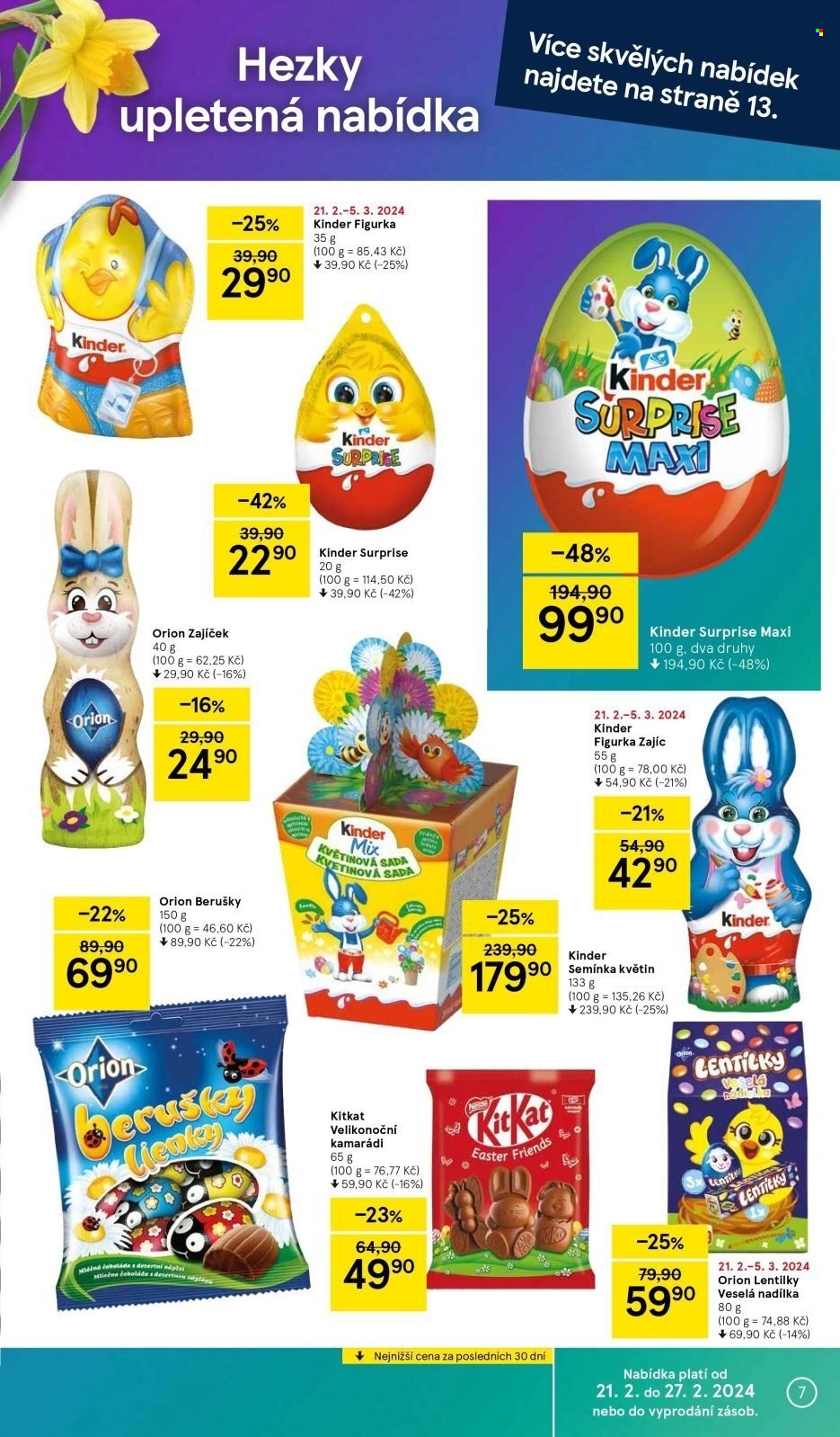 Leták TESCO - 21.2.2024 - 27.2.2024. Strana 7