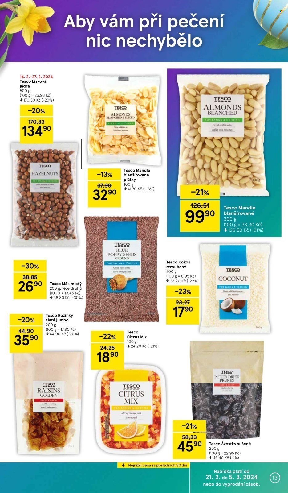 Leták TESCO - 21.2.2024 - 27.2.2024. Strana 13