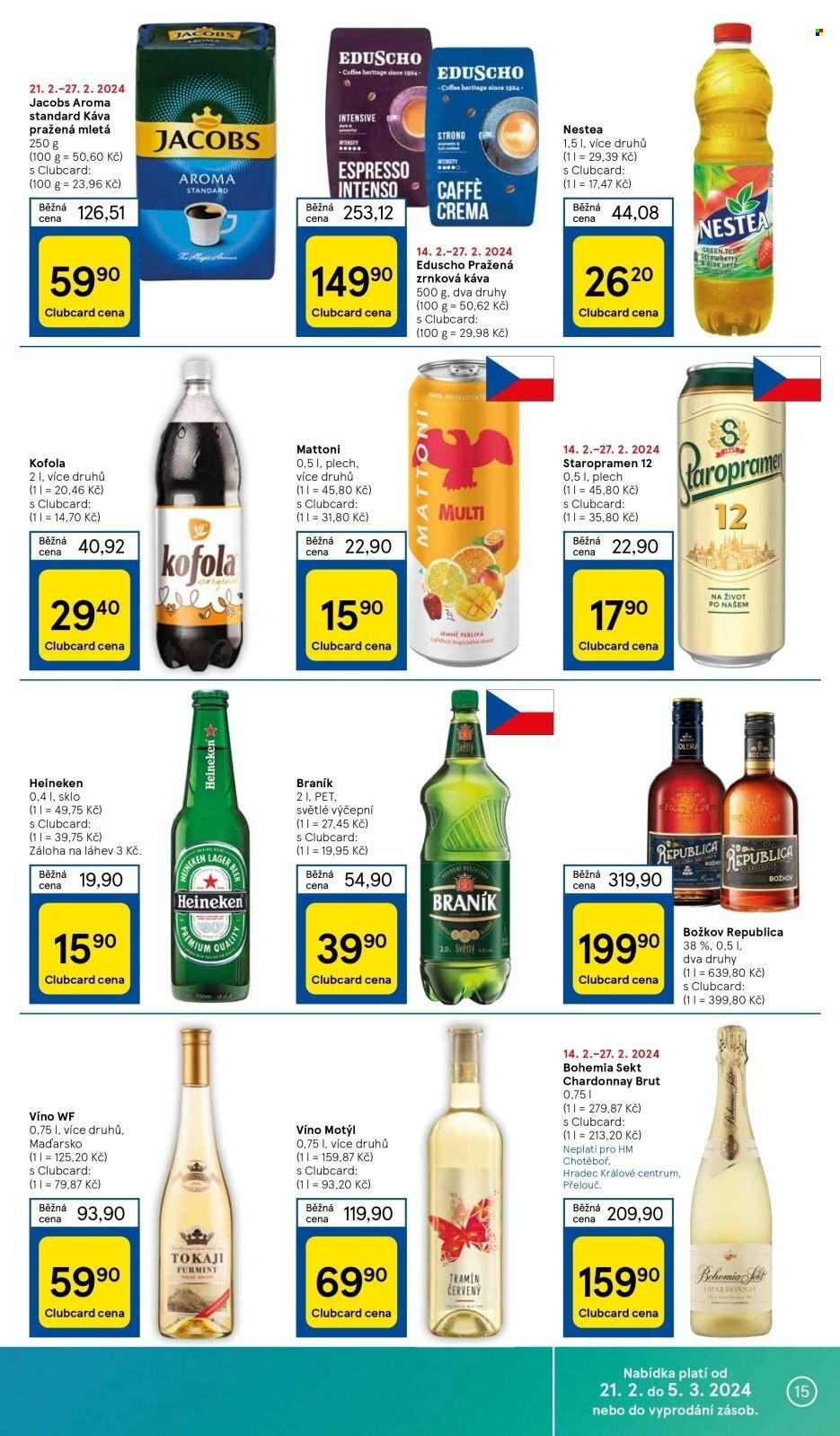 Leták TESCO - 21.2.2024 - 27.2.2024. Strana 15