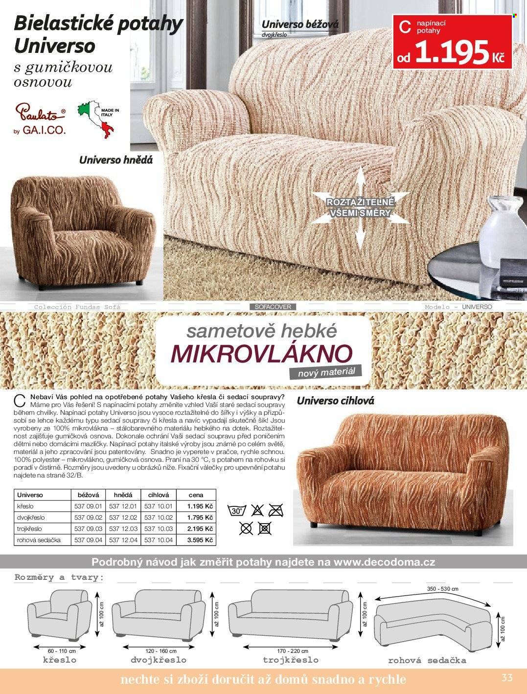 Leták decoDoma. Strana 33