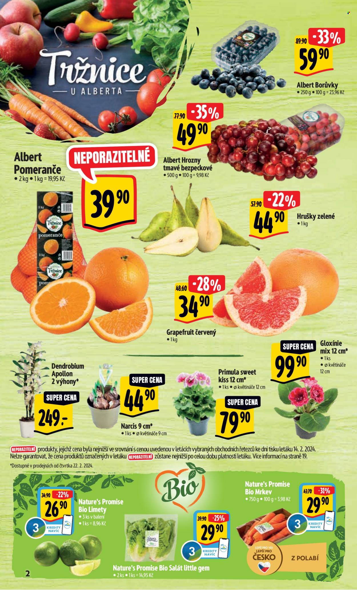 Leták Albert Hypermarket - 21.2.2024 - 27.2.2024. Strana 2
