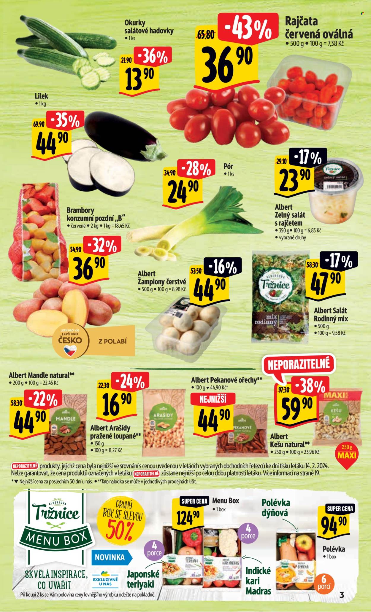 Leták Albert Hypermarket - 21.2.2024 - 27.2.2024. Strana 3