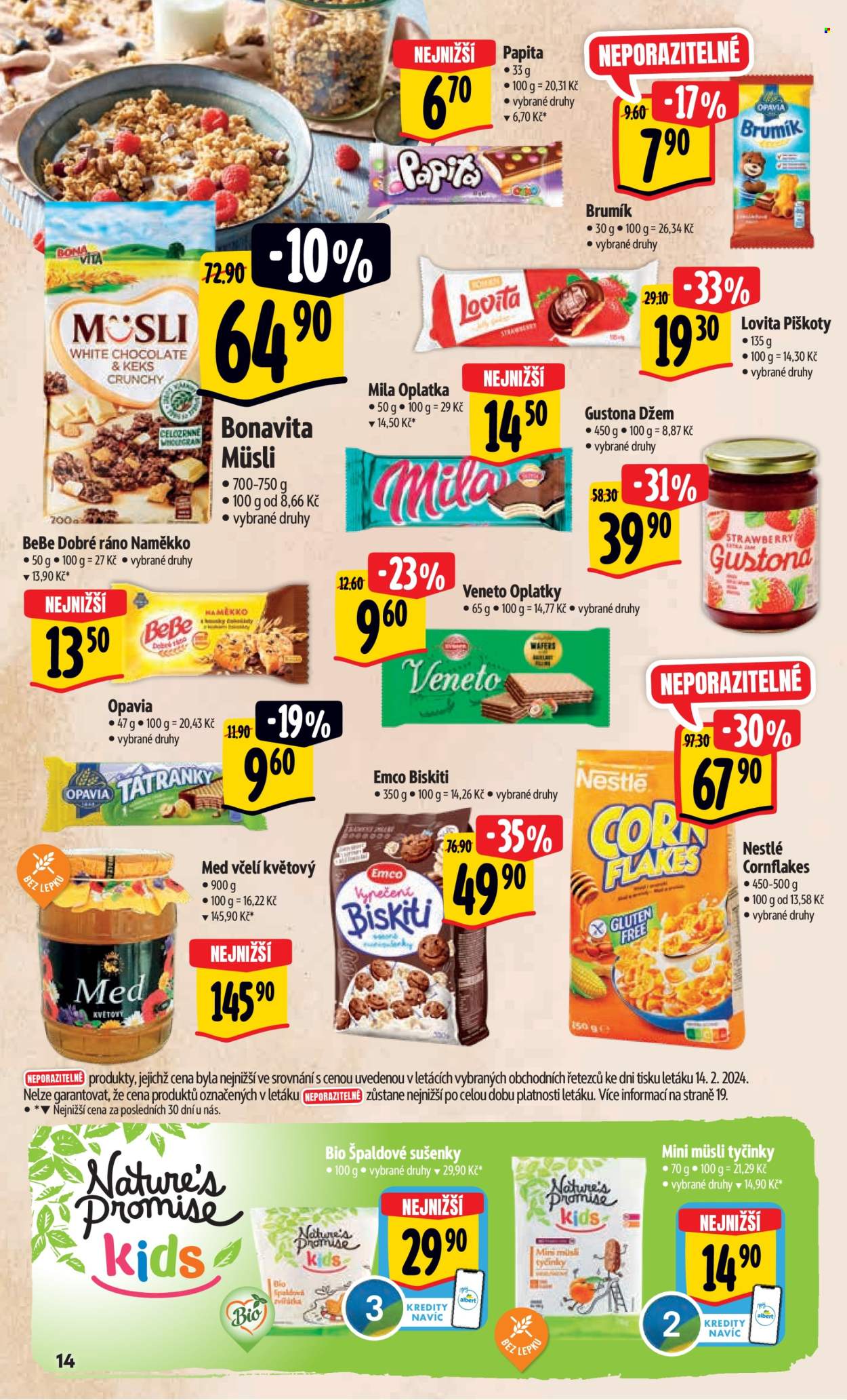 Leták Albert Hypermarket - 21.2.2024 - 27.2.2024. Strana 14