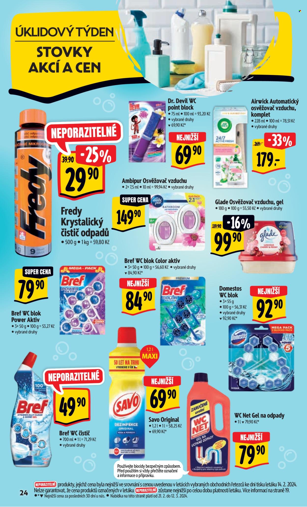 Leták Albert Hypermarket - 21.2.2024 - 27.2.2024. Strana 24