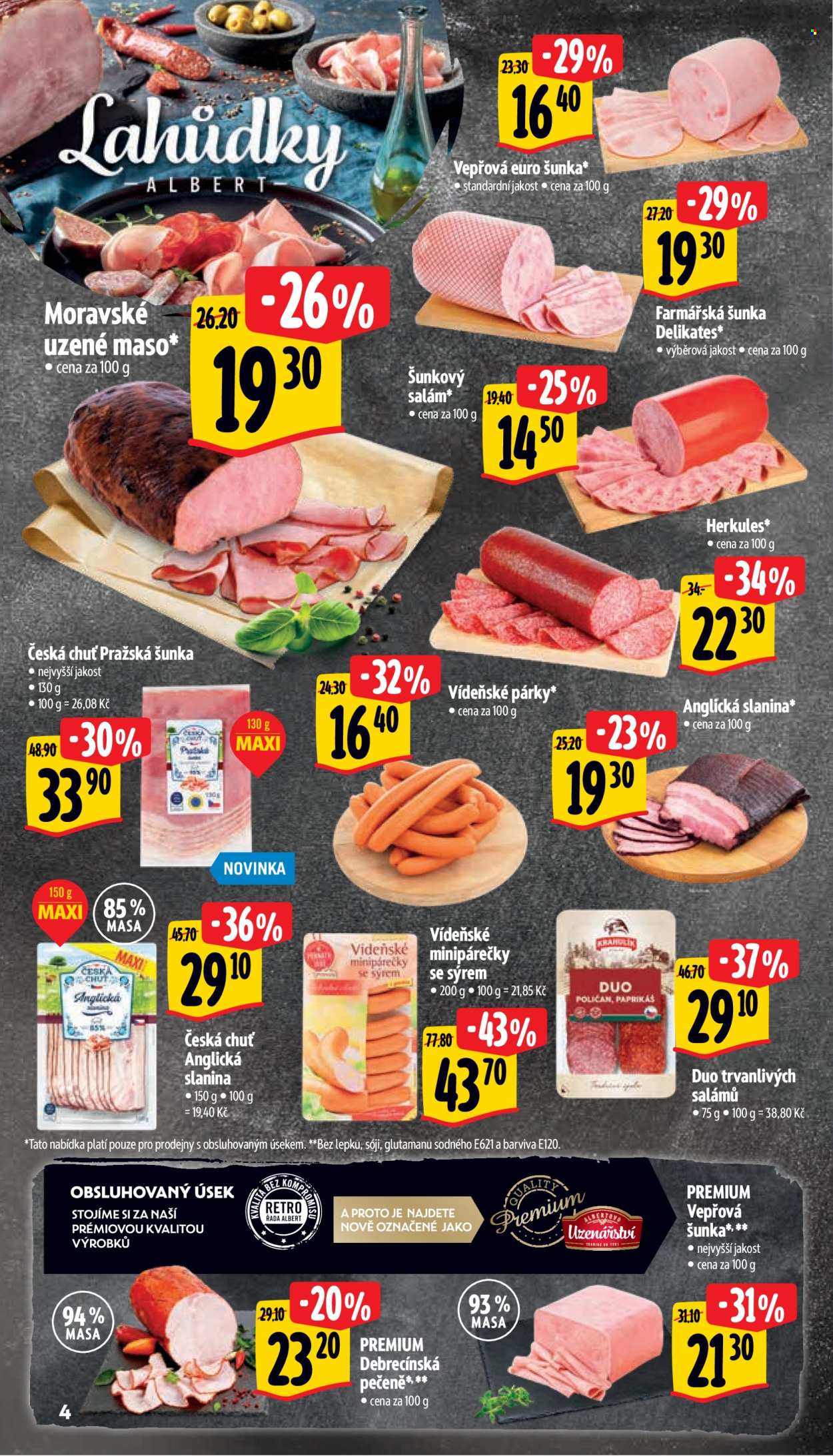 Leták Albert Supermarket - 21.2.2024 - 27.2.2024. Strana 4